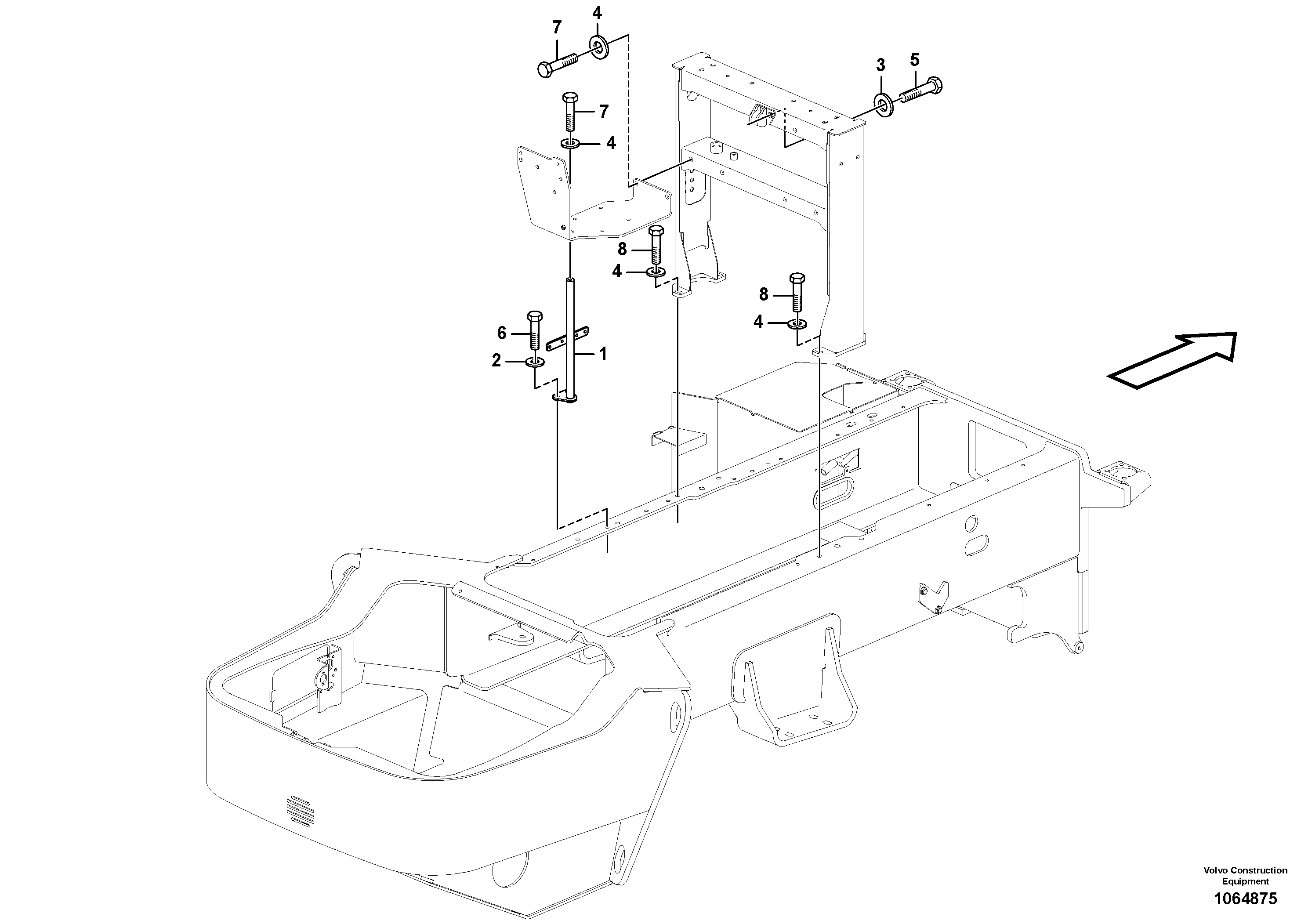 Upper Wiper VOE12780375 VOLVO