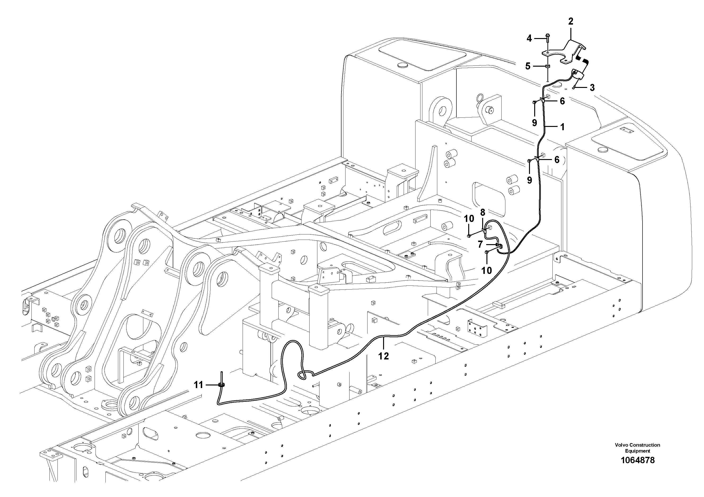 Support Leg VOE14640364 VOLVO