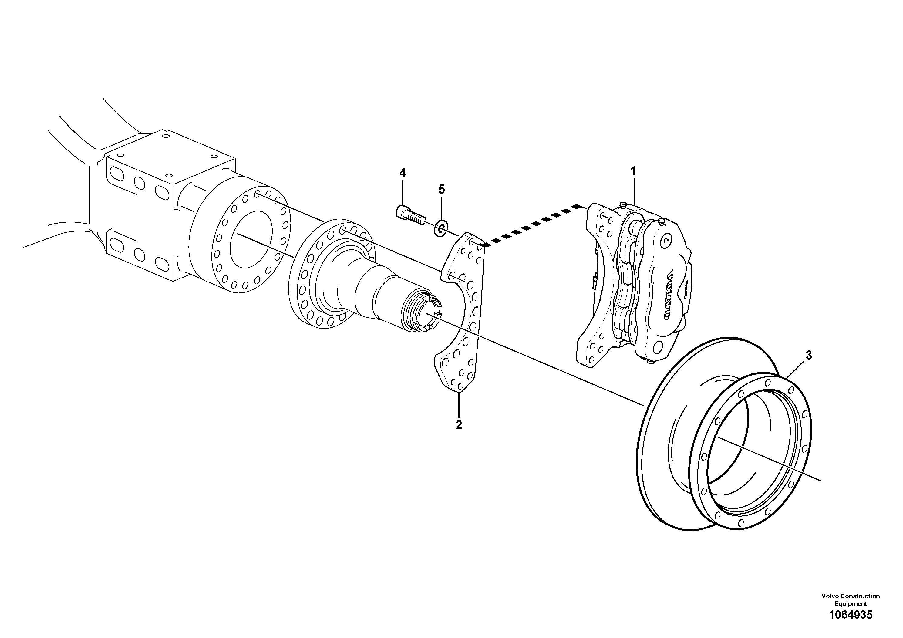 Center Punch VOE11103362 VOLVO