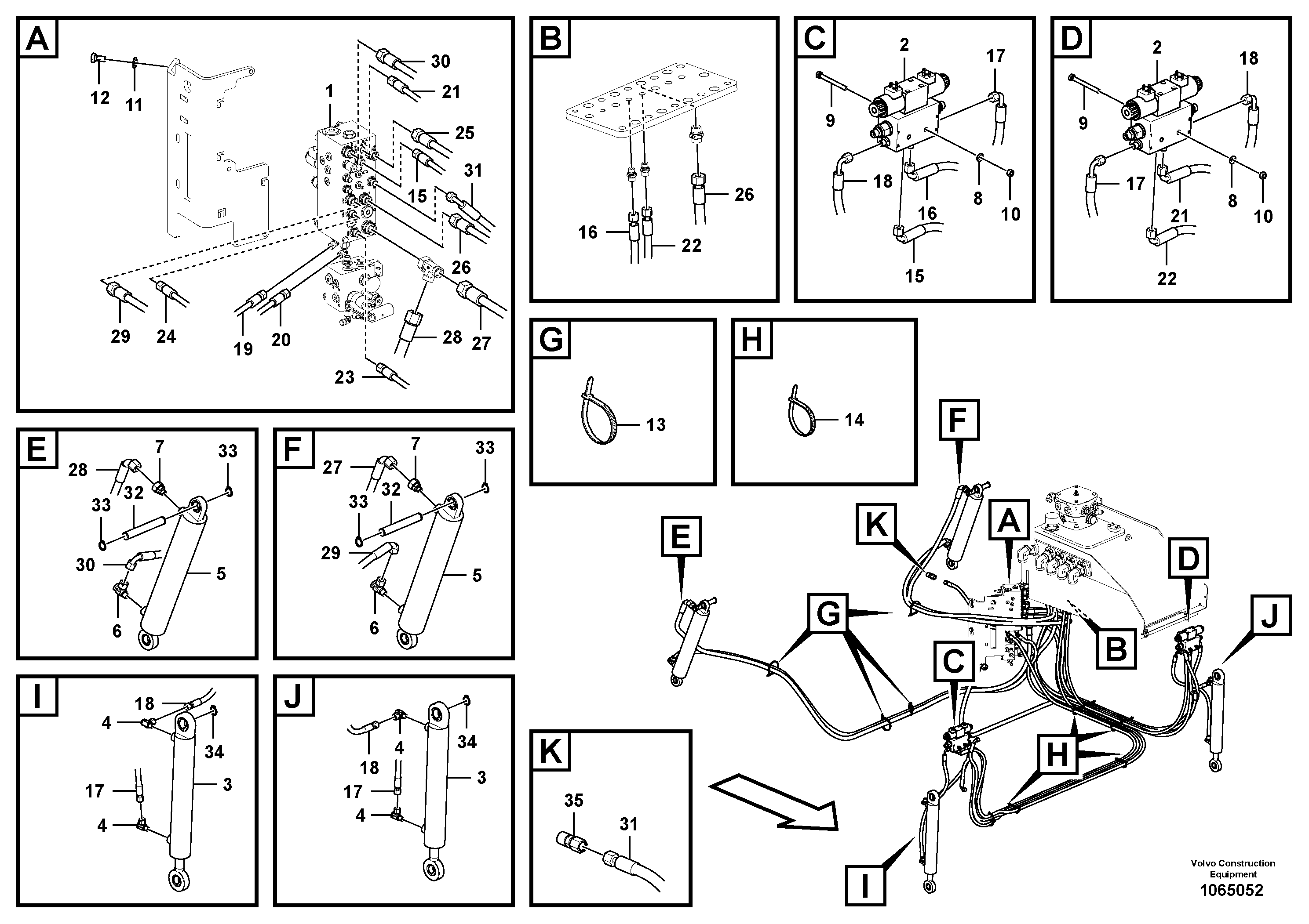 Hose RM/VOE12758824 VOLVO