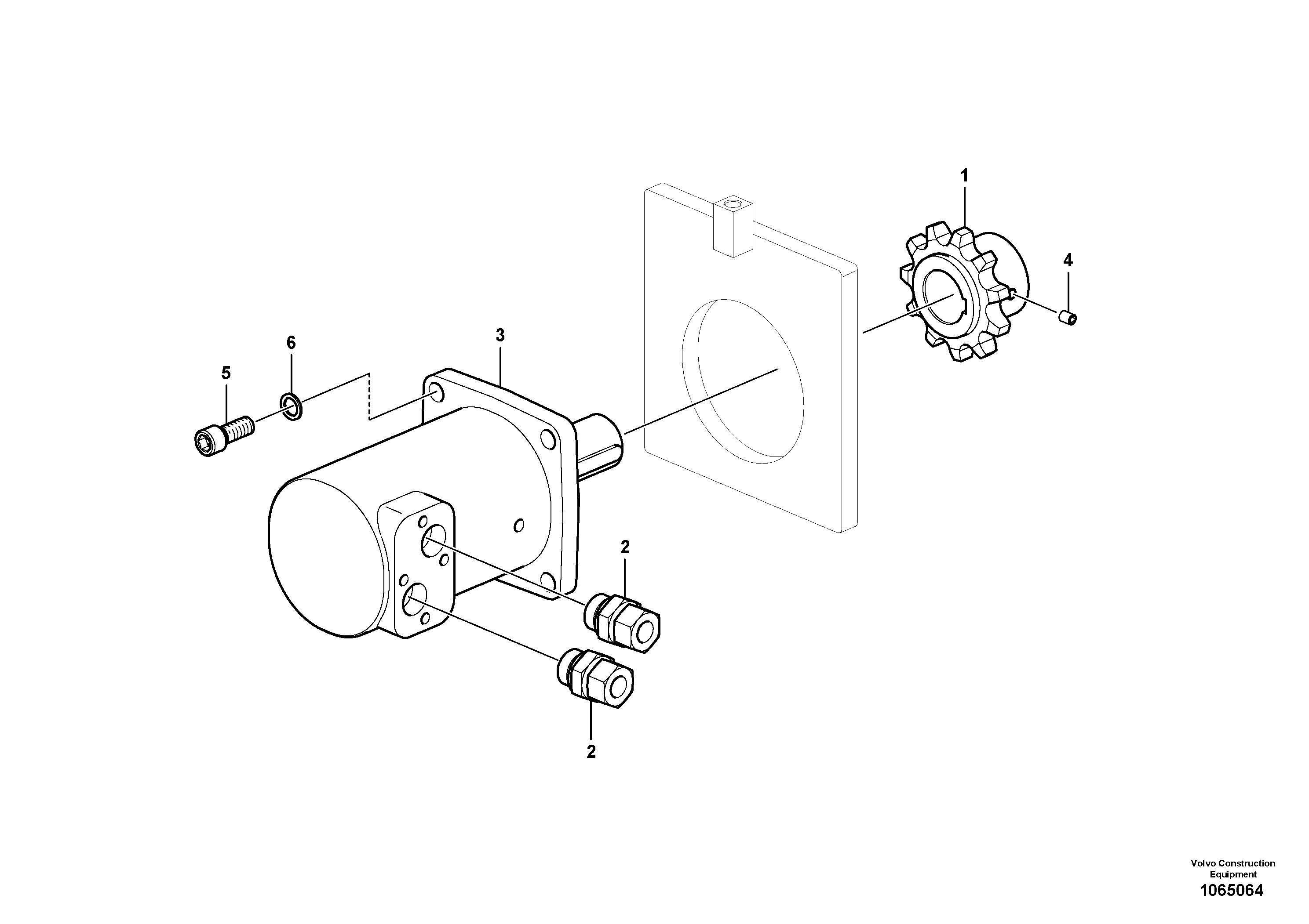 Hydraulic Valve RM80862600 VOLVO