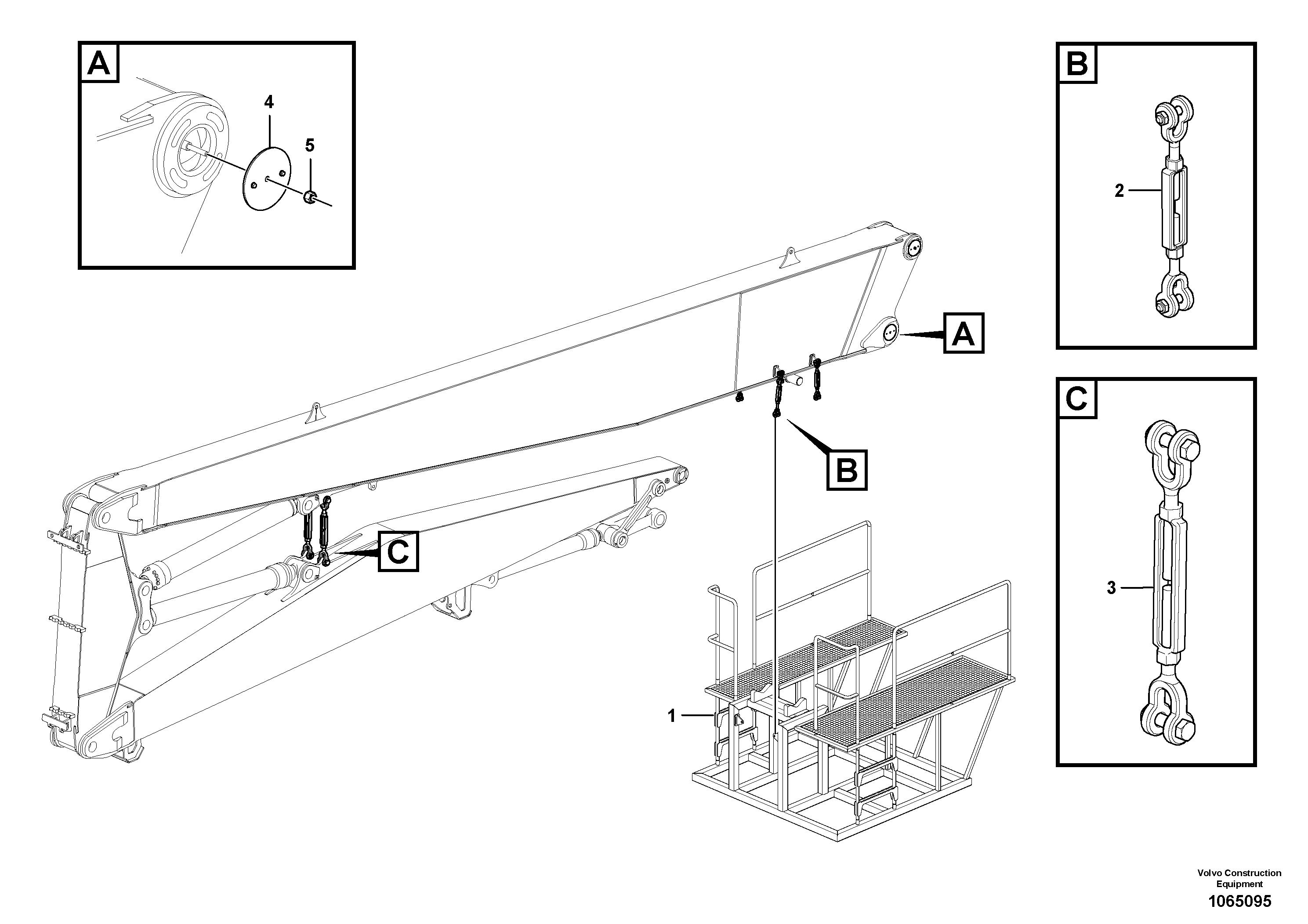 Pedal bracket R.h. VOE14636691 VOLVO