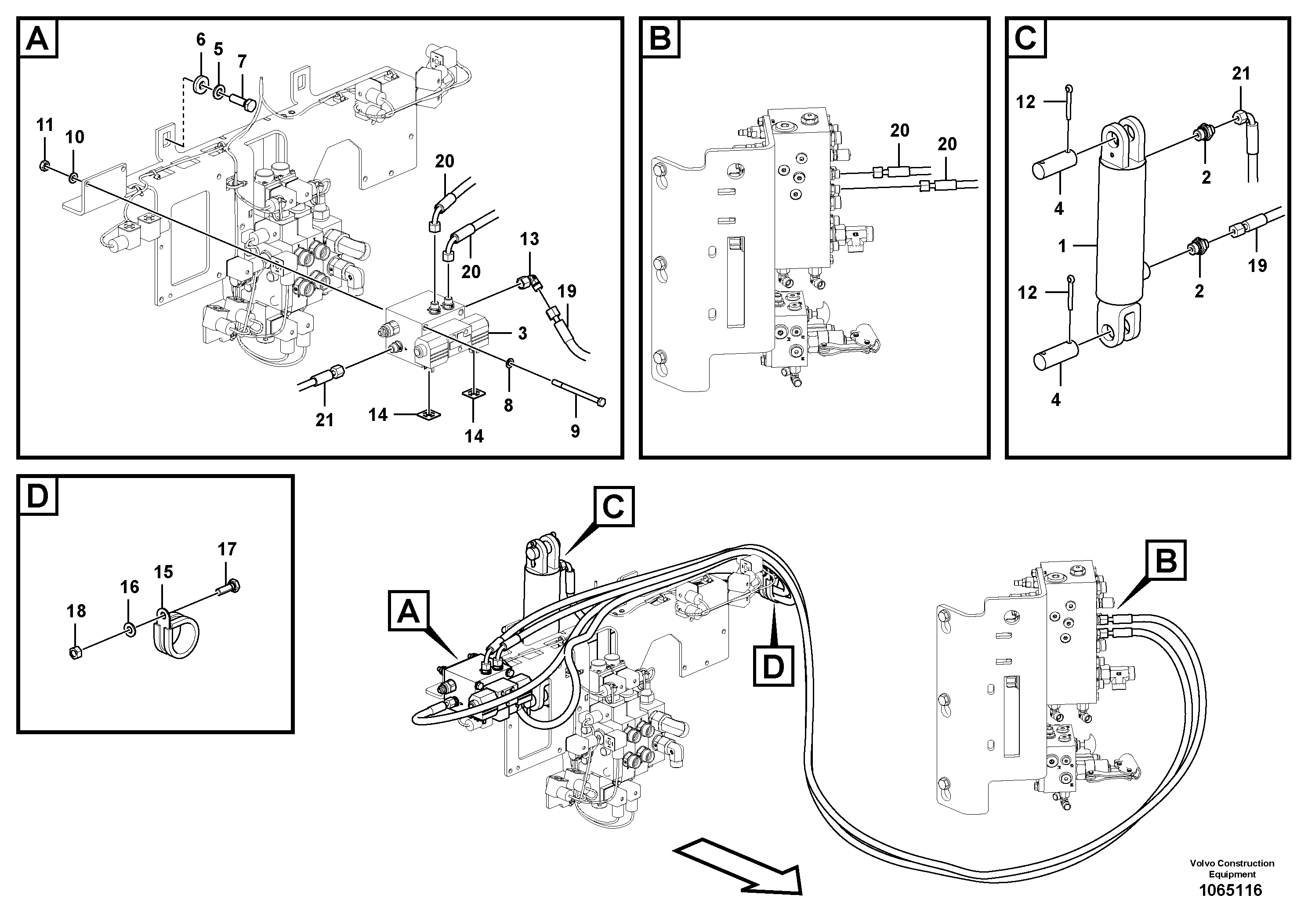 For upper engine part RM96706924 VOLVO