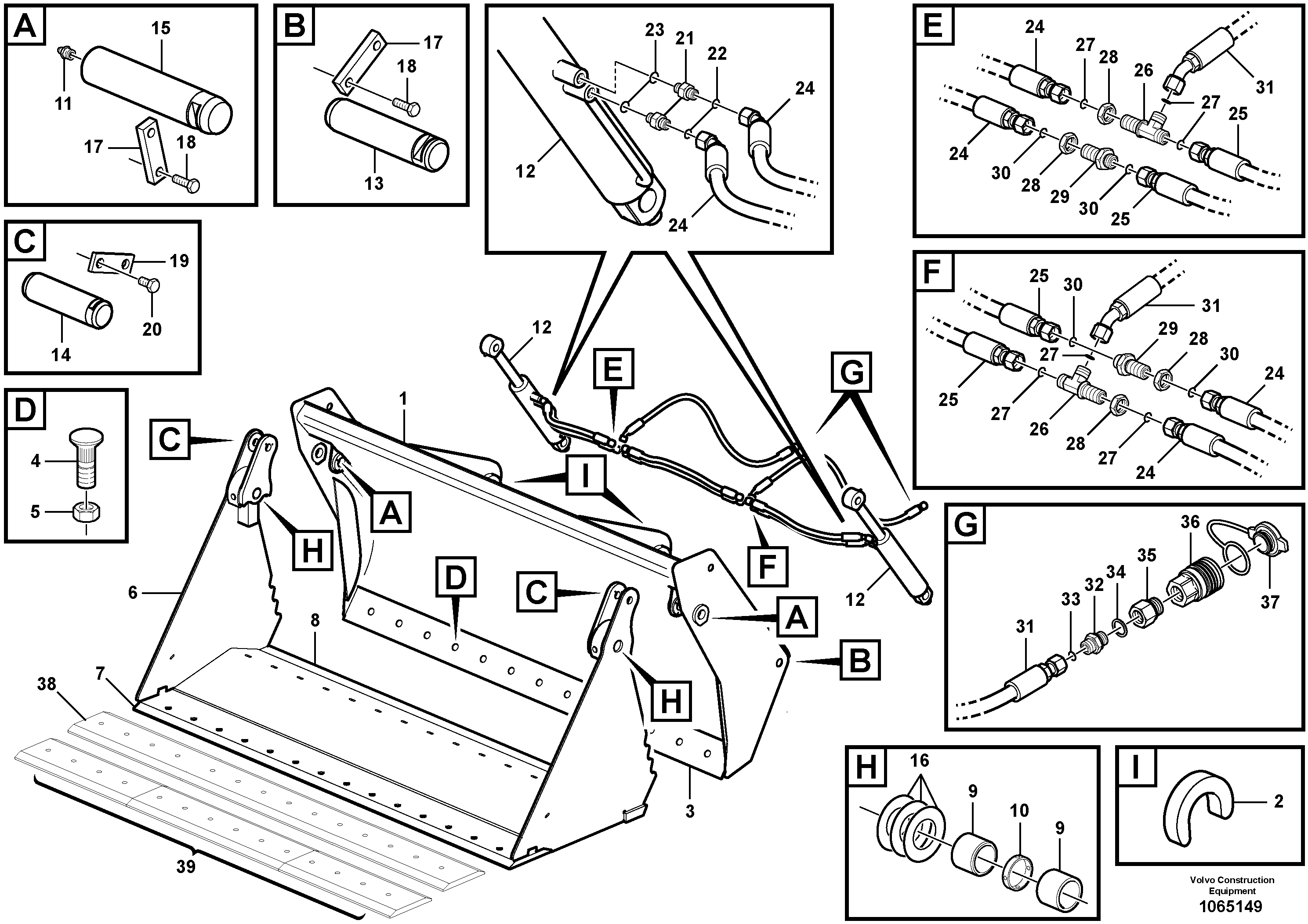 Cutting edge VOE15628555 VOLVO