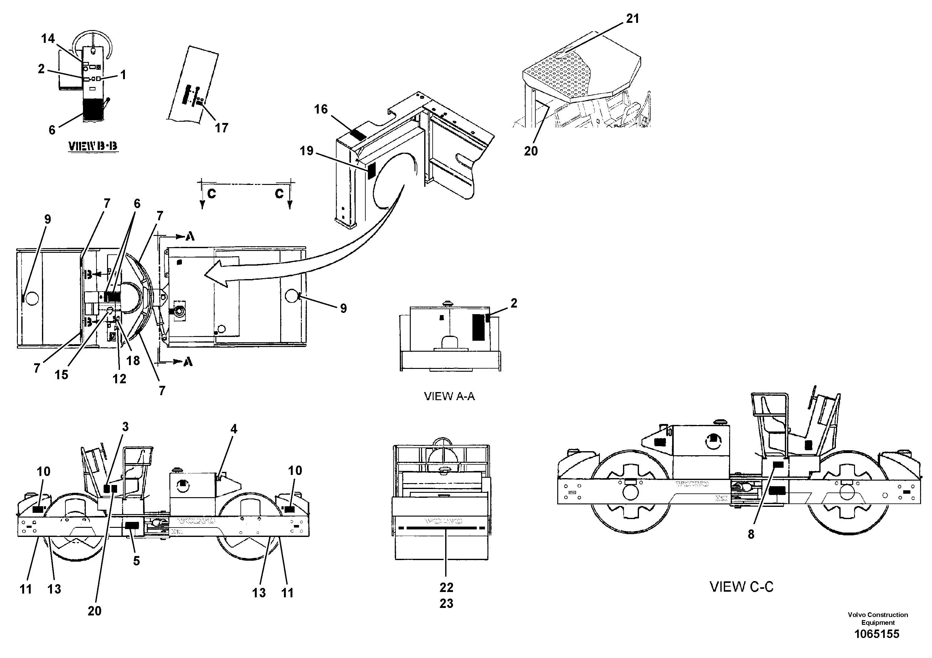 Decal RM/VOE12766615 VOLVO