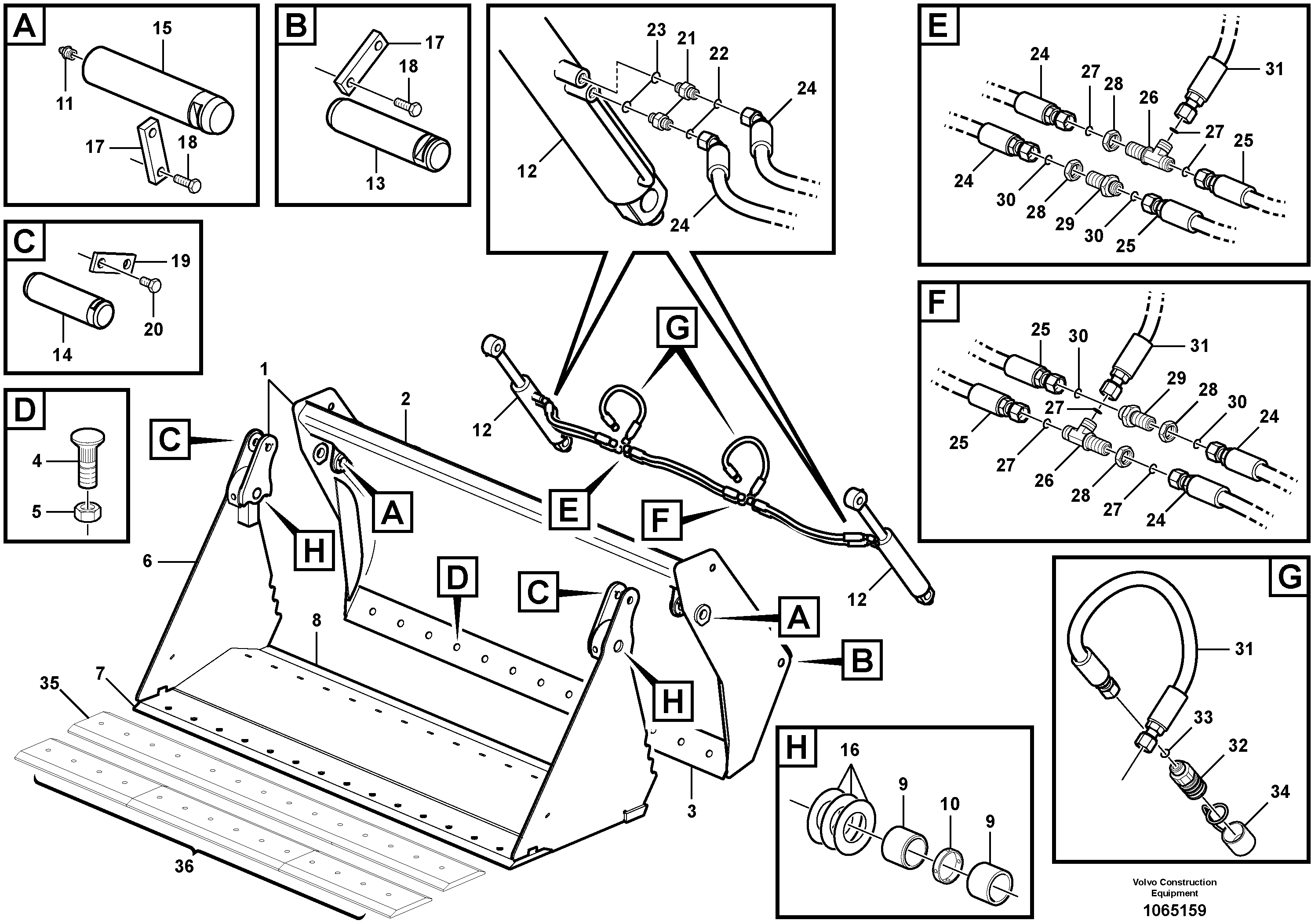 Cutting edge VOE15628628 VOLVO