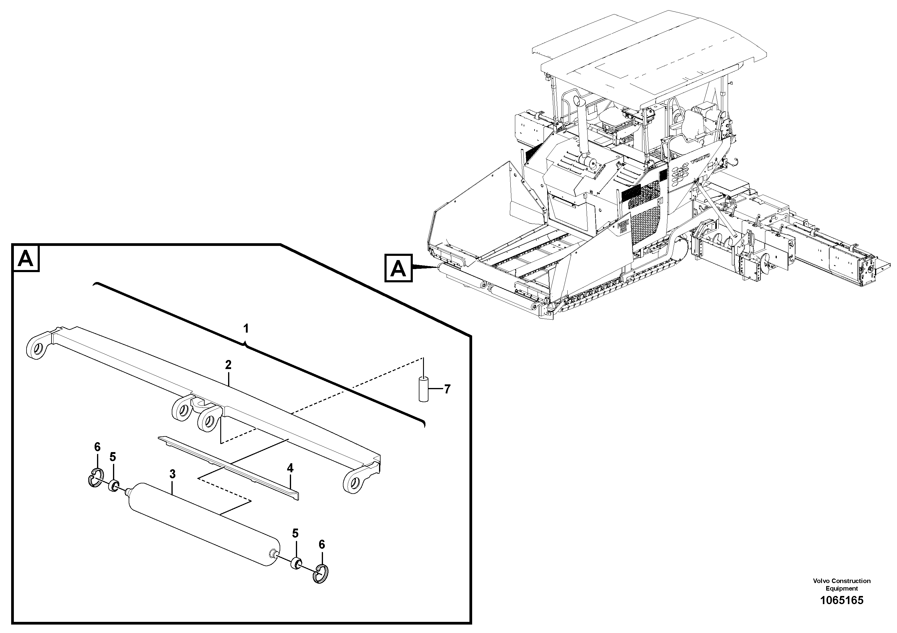 Распорный элемент VOE12783341 VOLVO