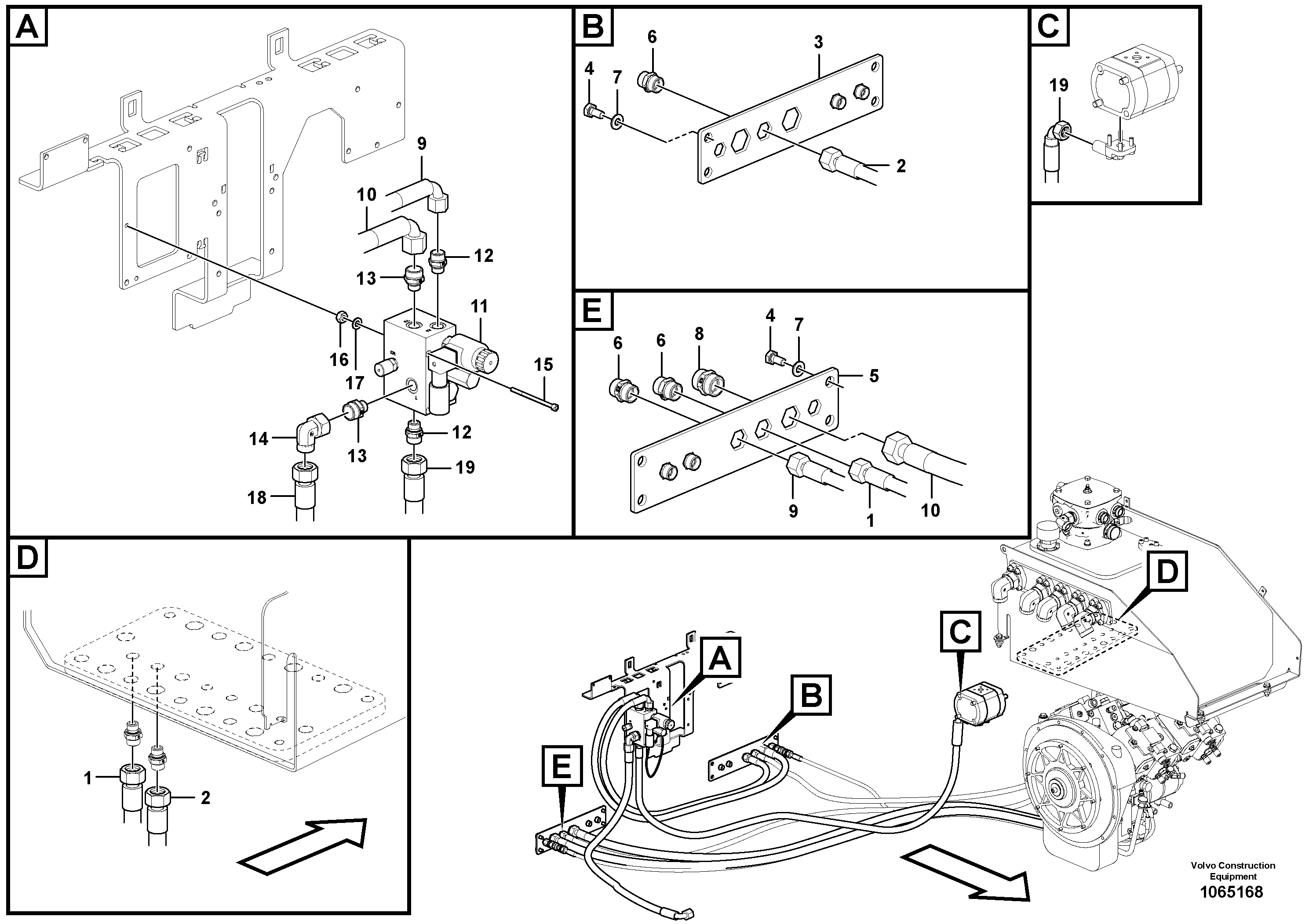 Pressure Control Valve RM80736192 VOLVO