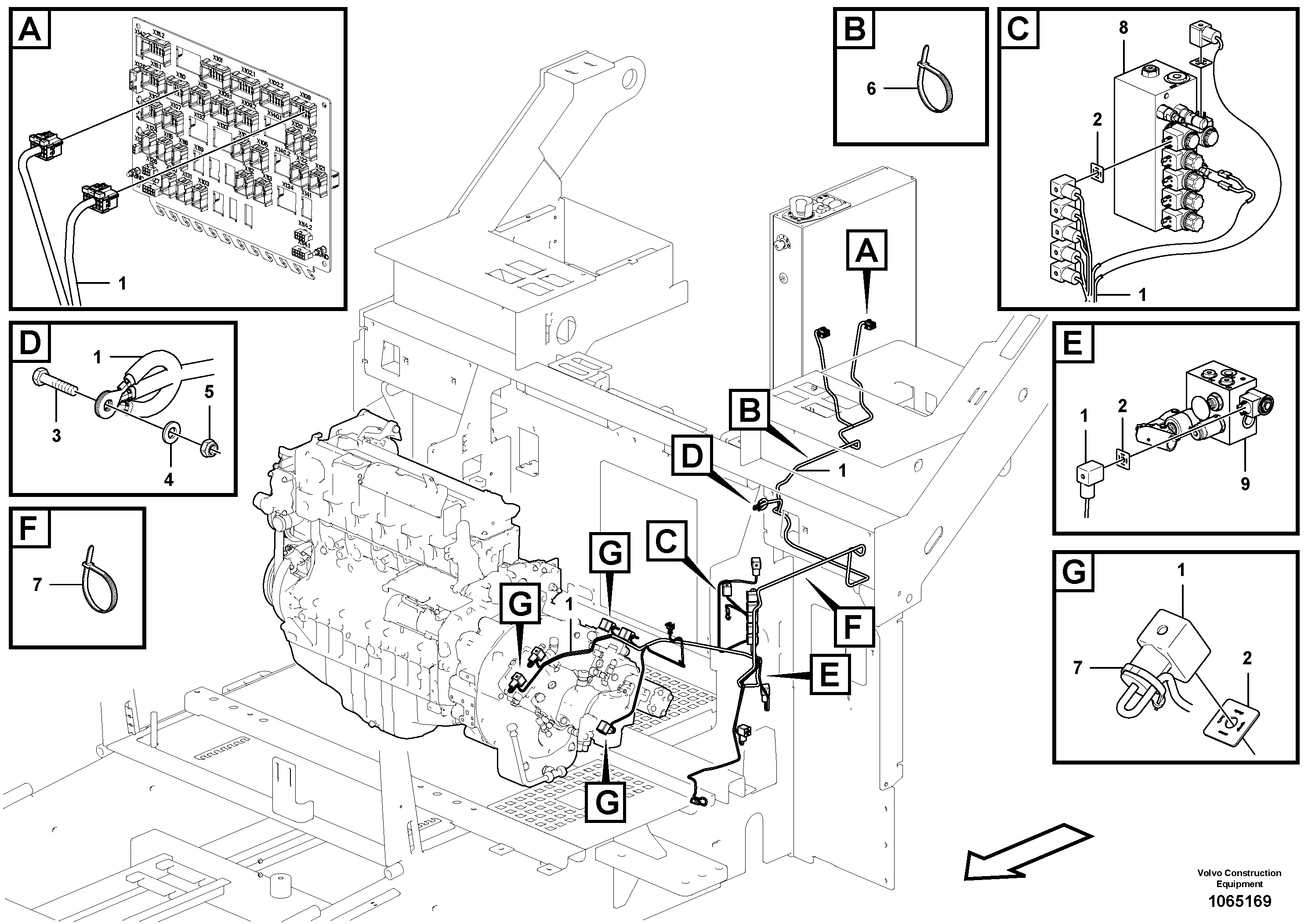 Radio Support RM80907017 VOLVO