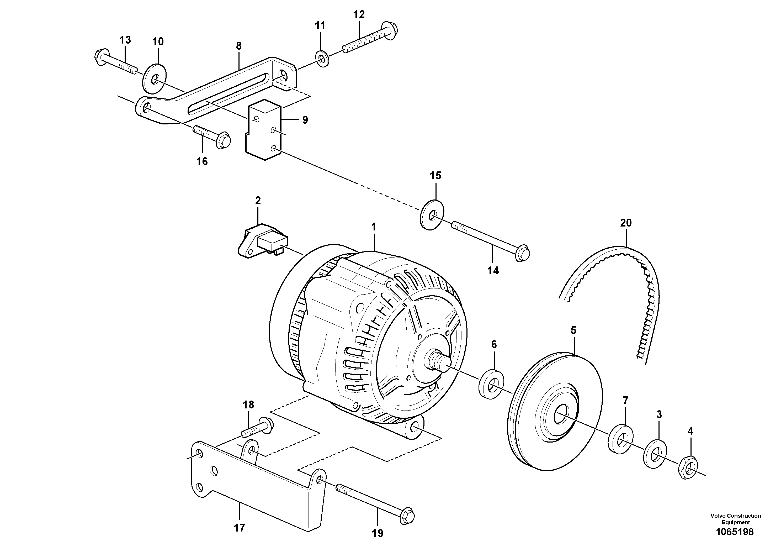 Jib Attachment VOE17231479 VOLVO