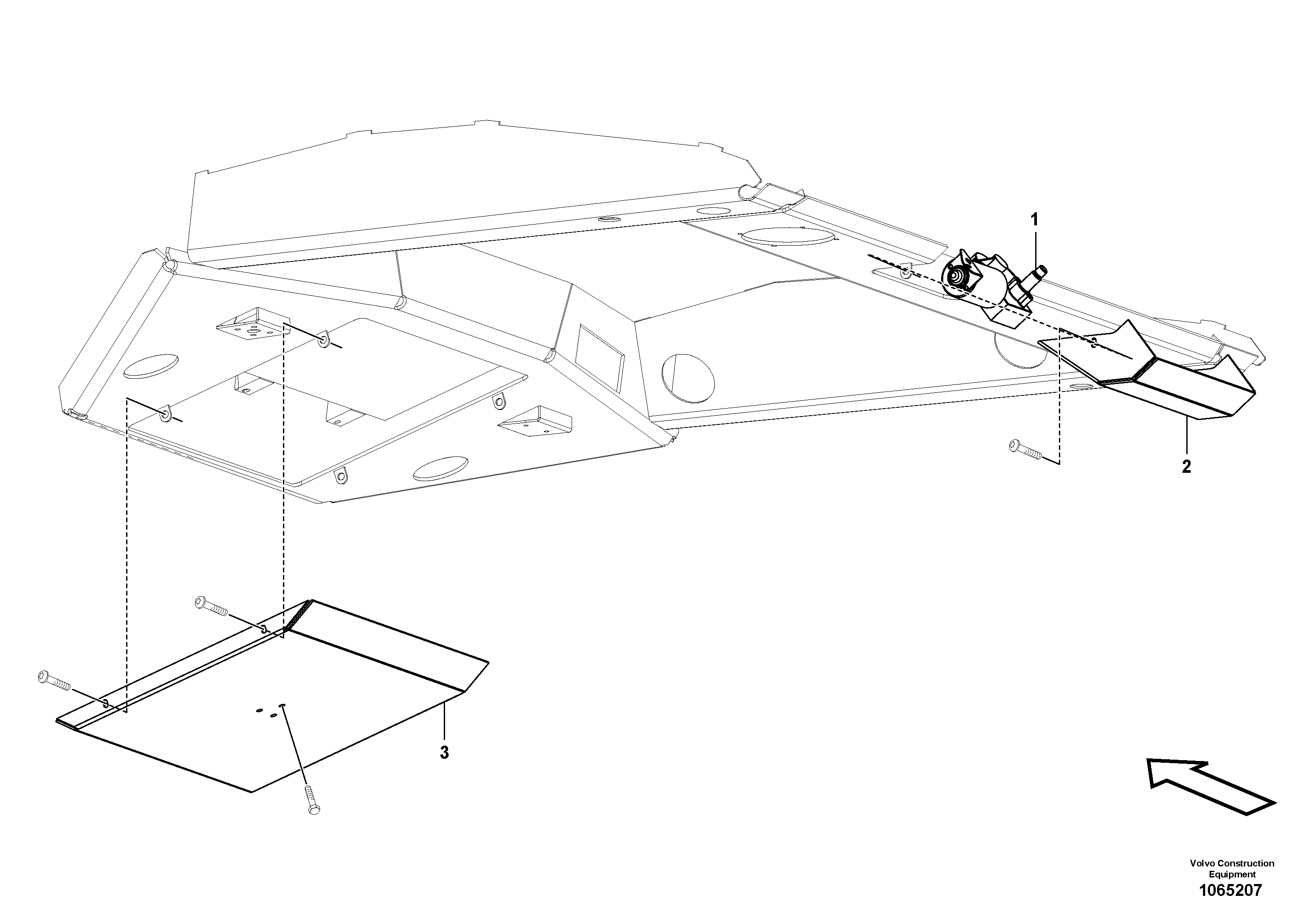 Front Idler, Complete VOE12778134 VOLVO