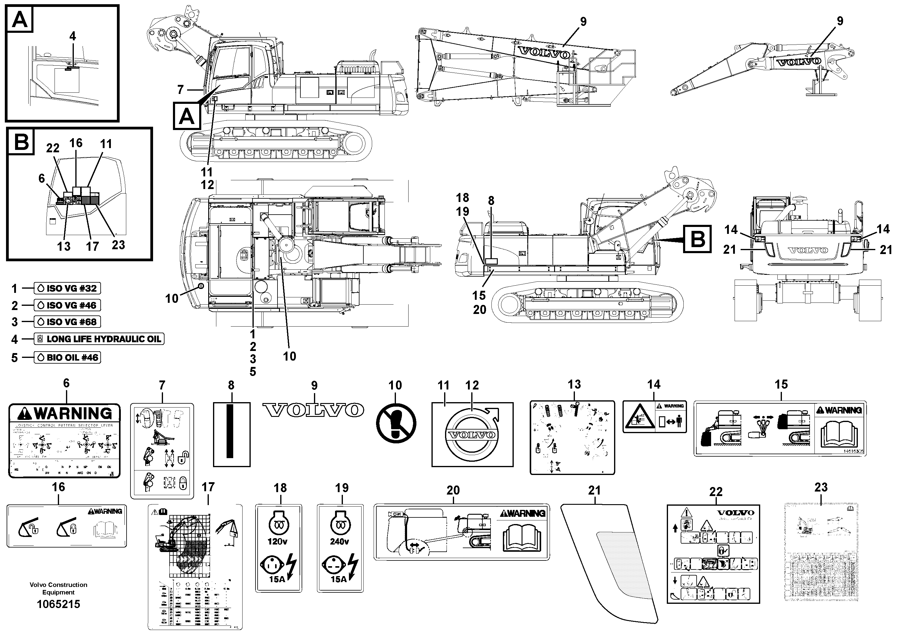 Cylinder Block VOE14616010 VOLVO