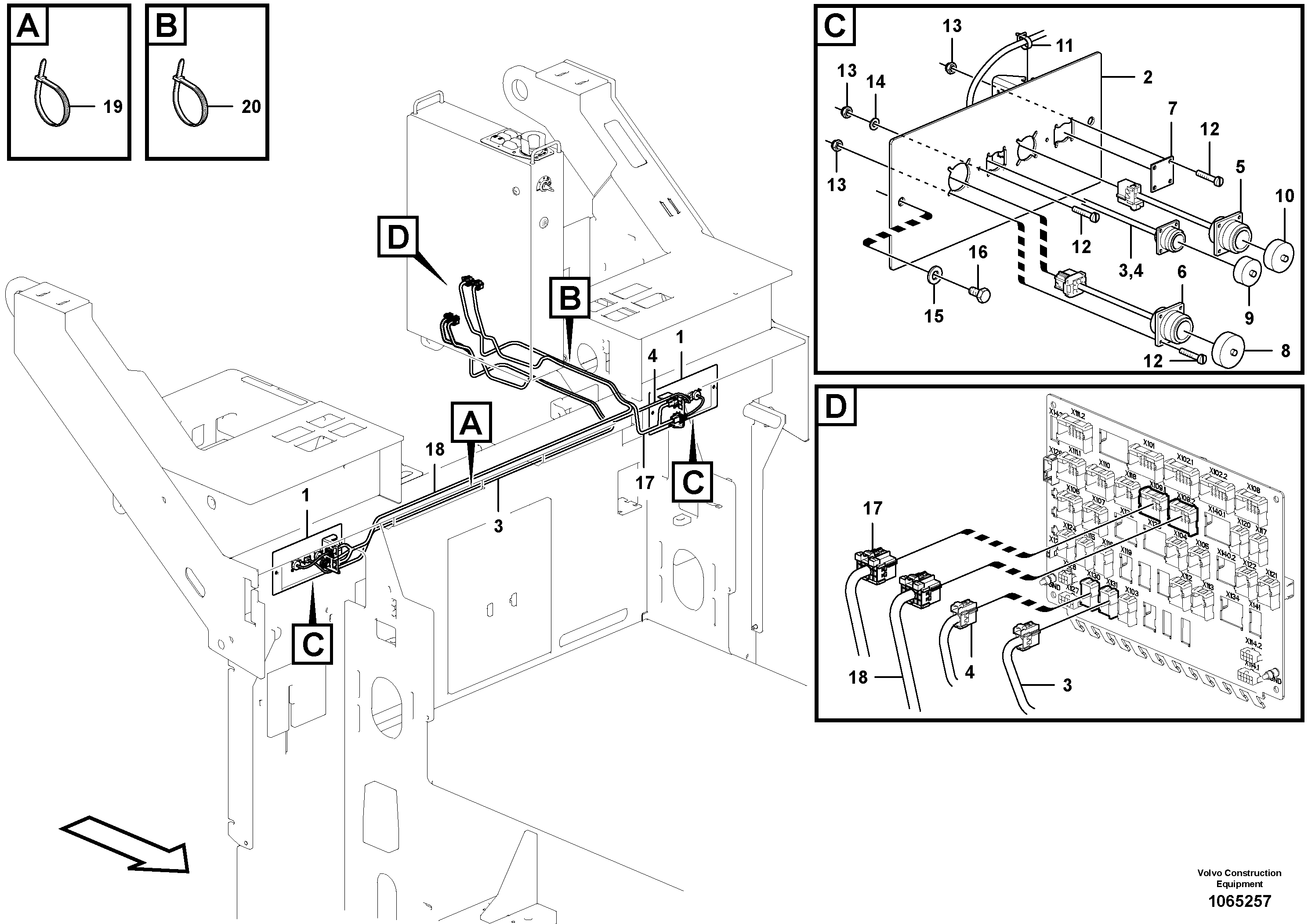 Expanding Screw VOE12812901 VOLVO