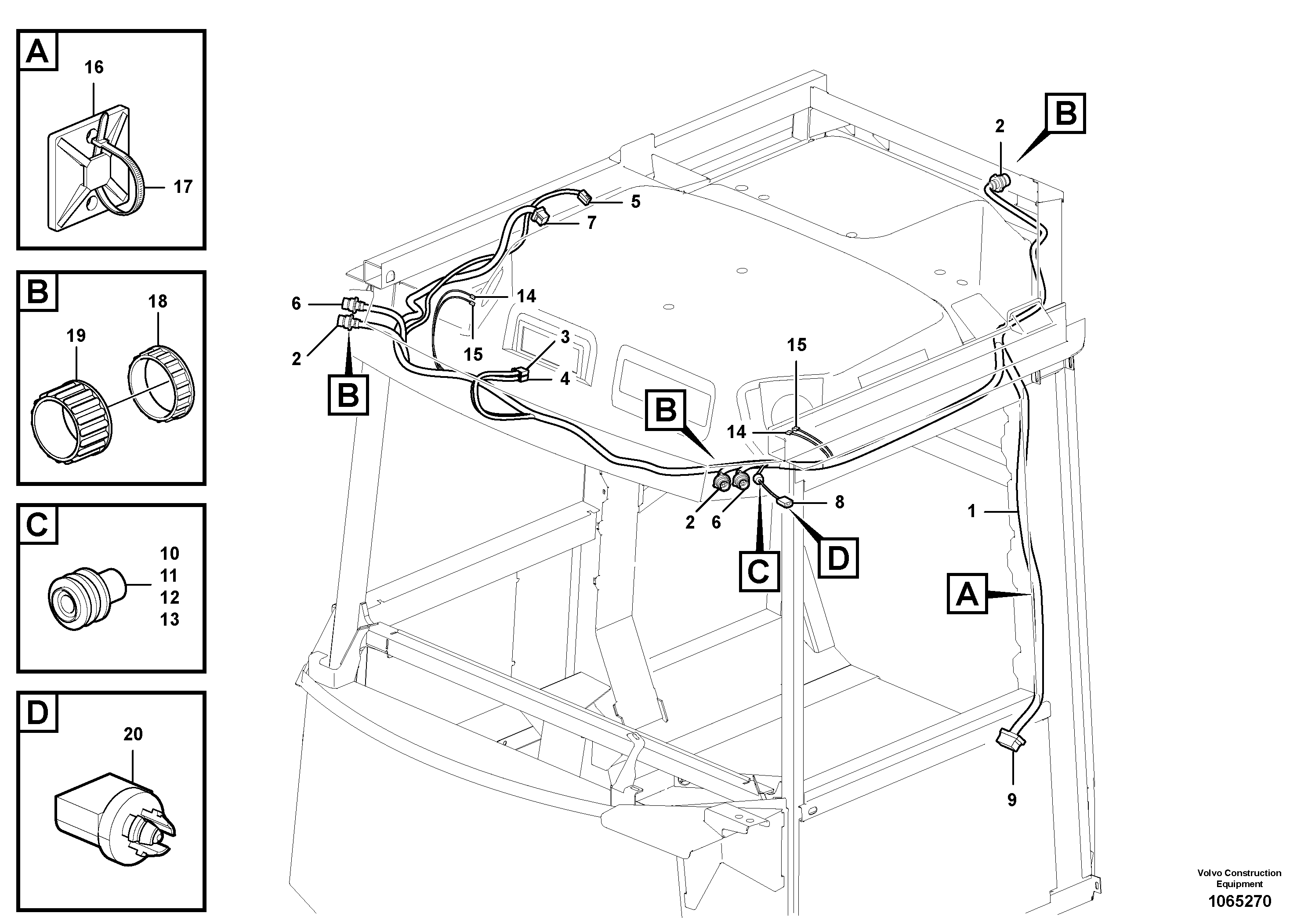 Support Section VOE948189 VOLVO
