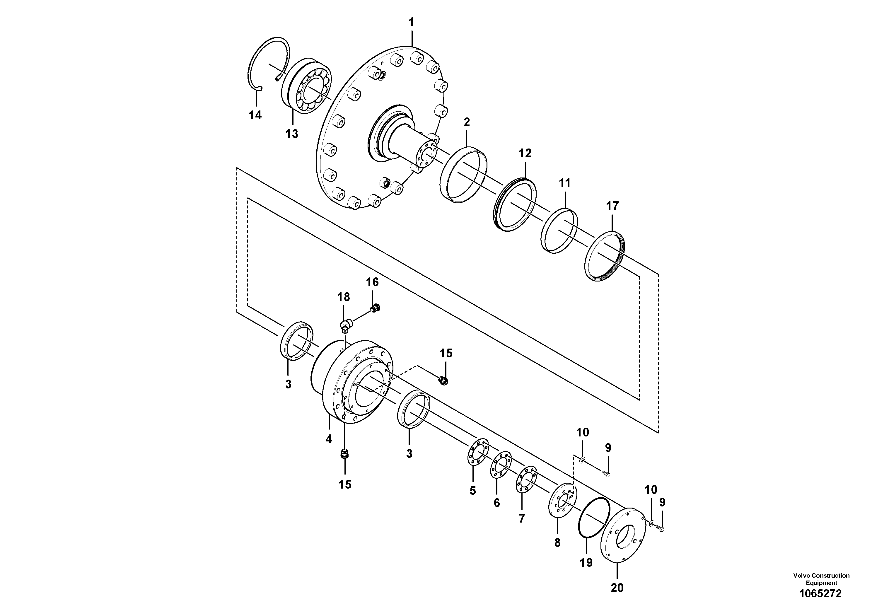 Hook RM13414743 VOLVO