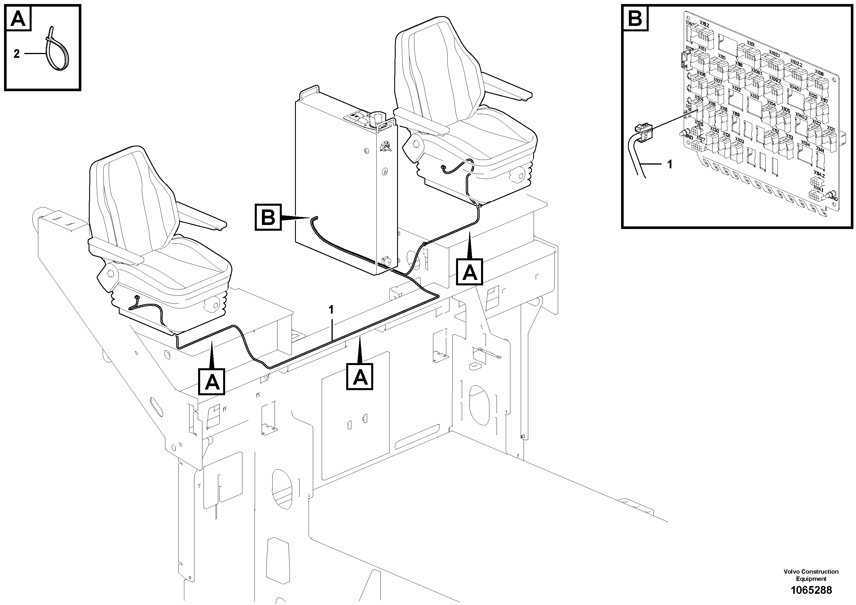 Radio Support VOE12758541 VOLVO