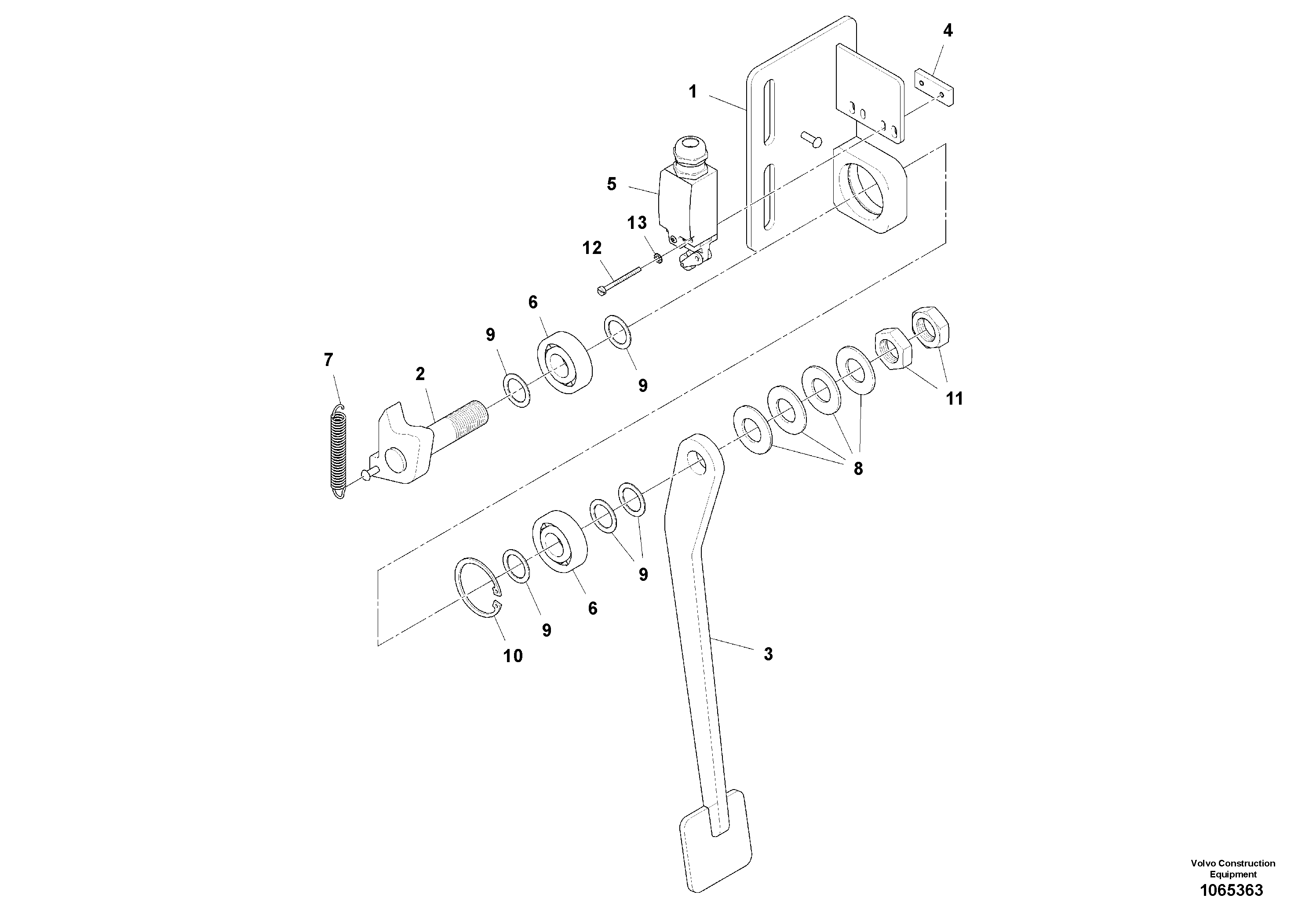 Shutter, Lh RM/VOE942603 VOLVO