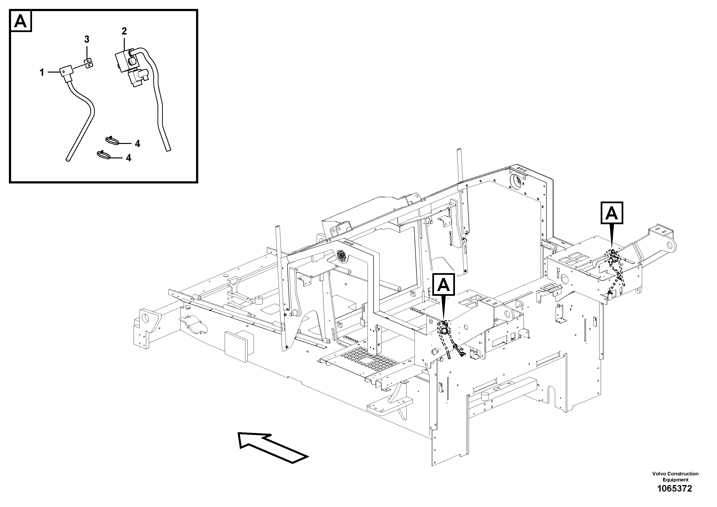 Radio Support VOE12760898 VOLVO