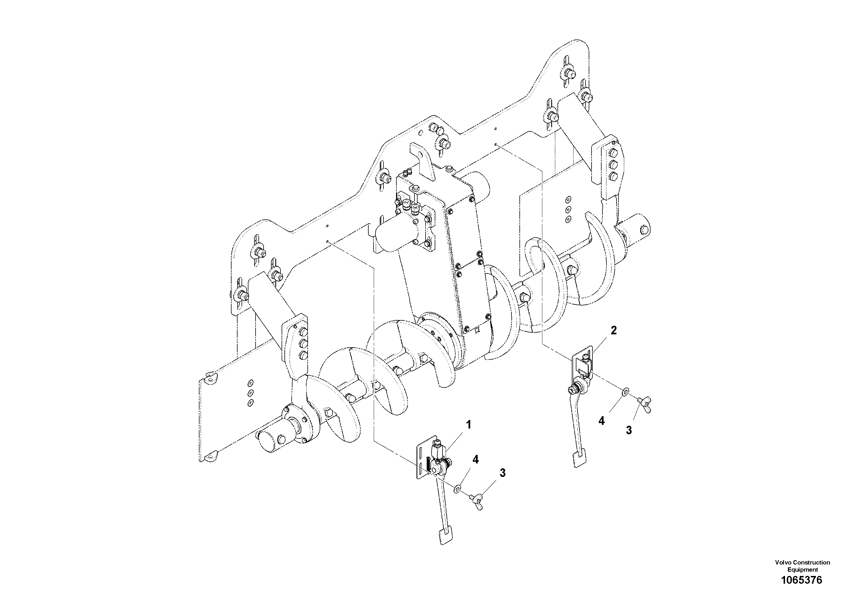 Adjusting device RM12766457 VOLVO