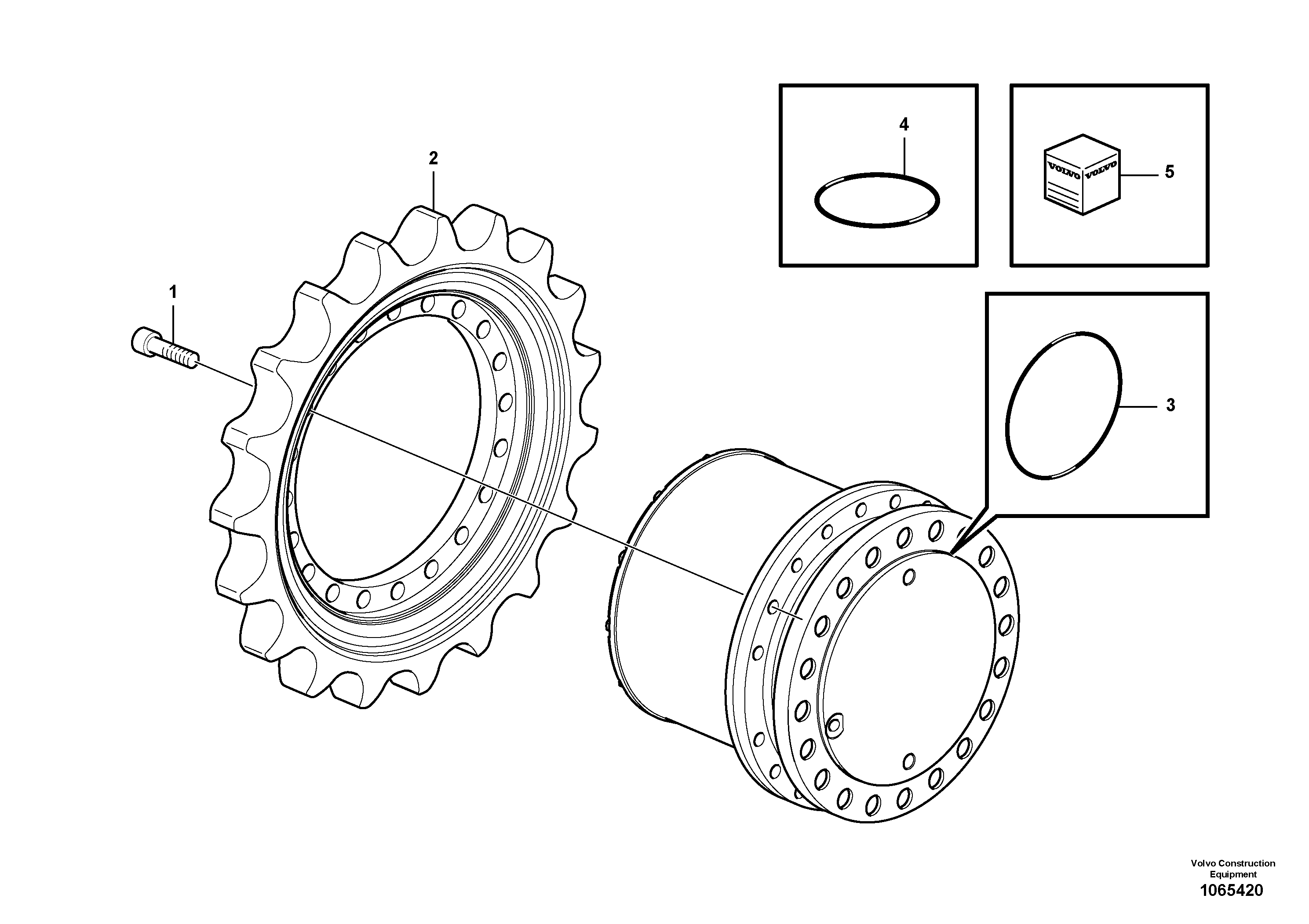 Retaining Strap RM80672942 VOLVO
