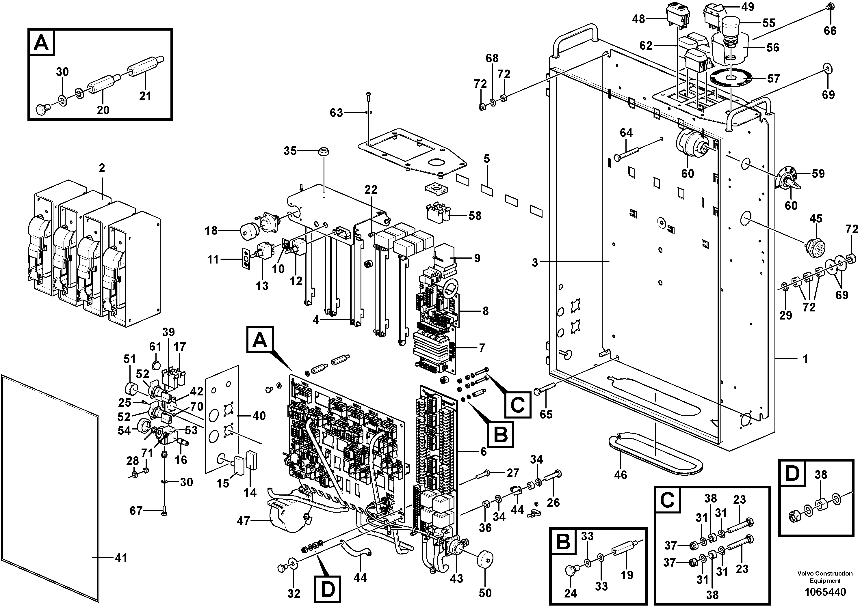 Angled plate RM/VOE80908130 VOLVO