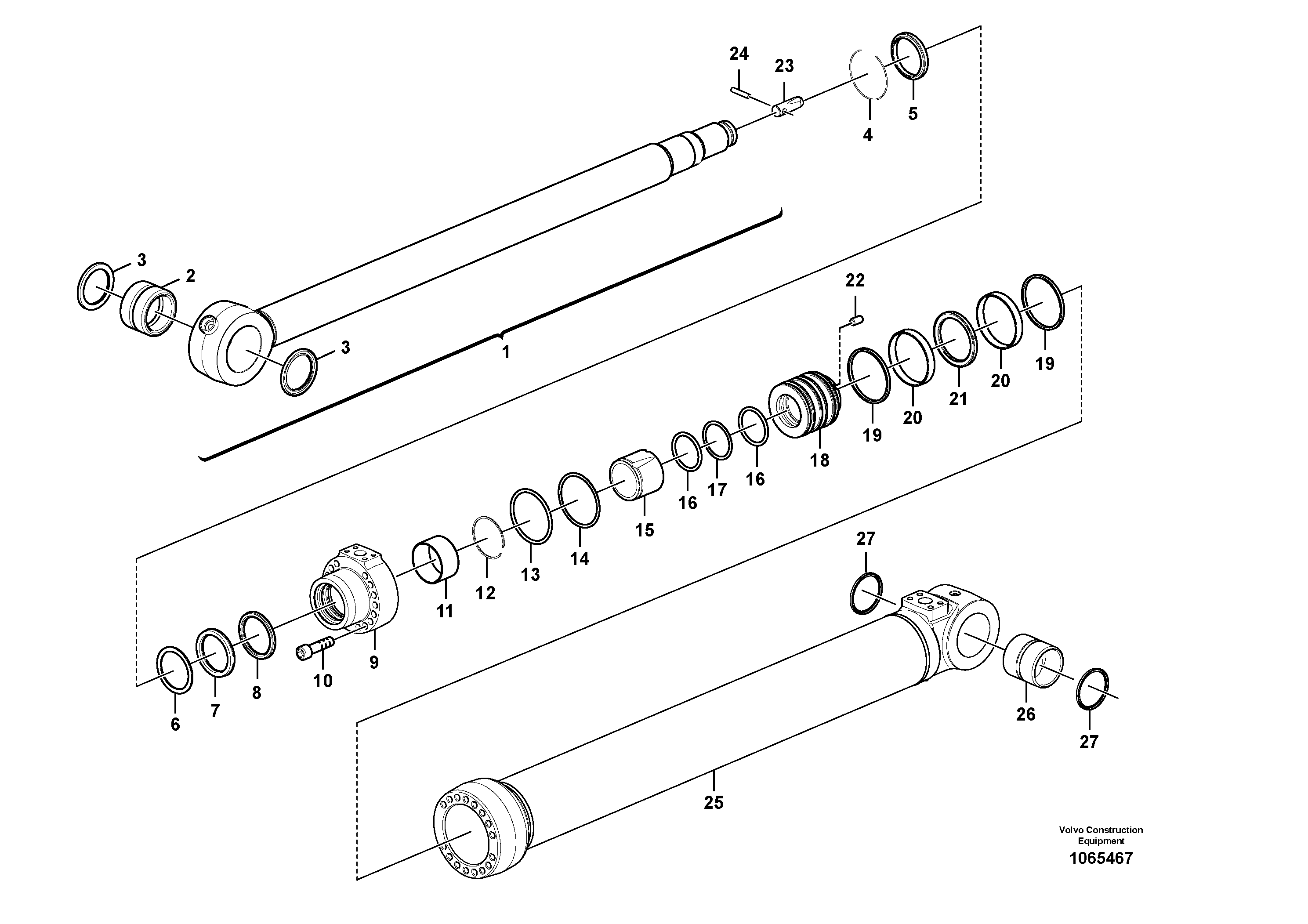 Fuel miser valve VOE14637362 VOLVO