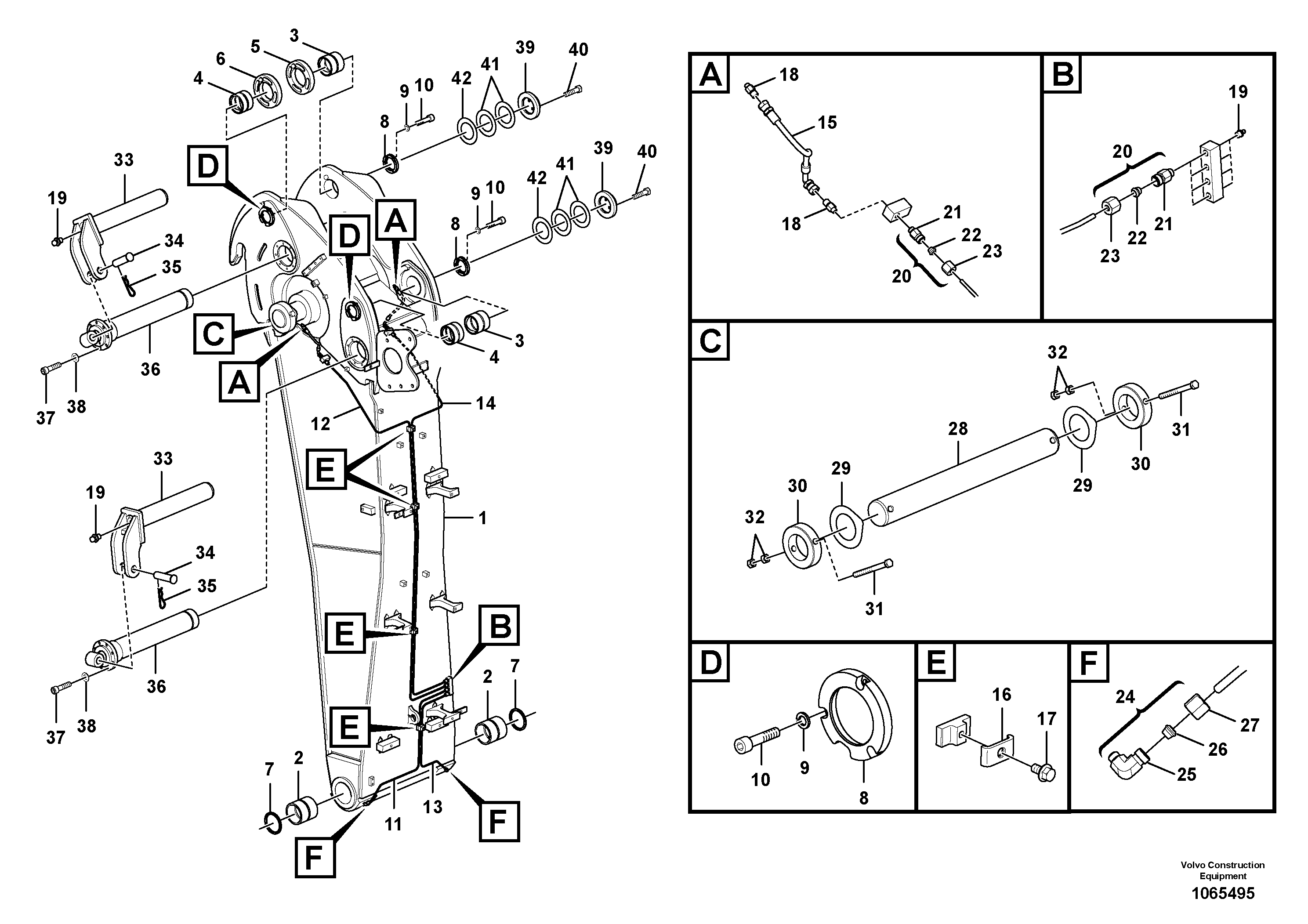 Stairs SA9611-04030 VOLVO