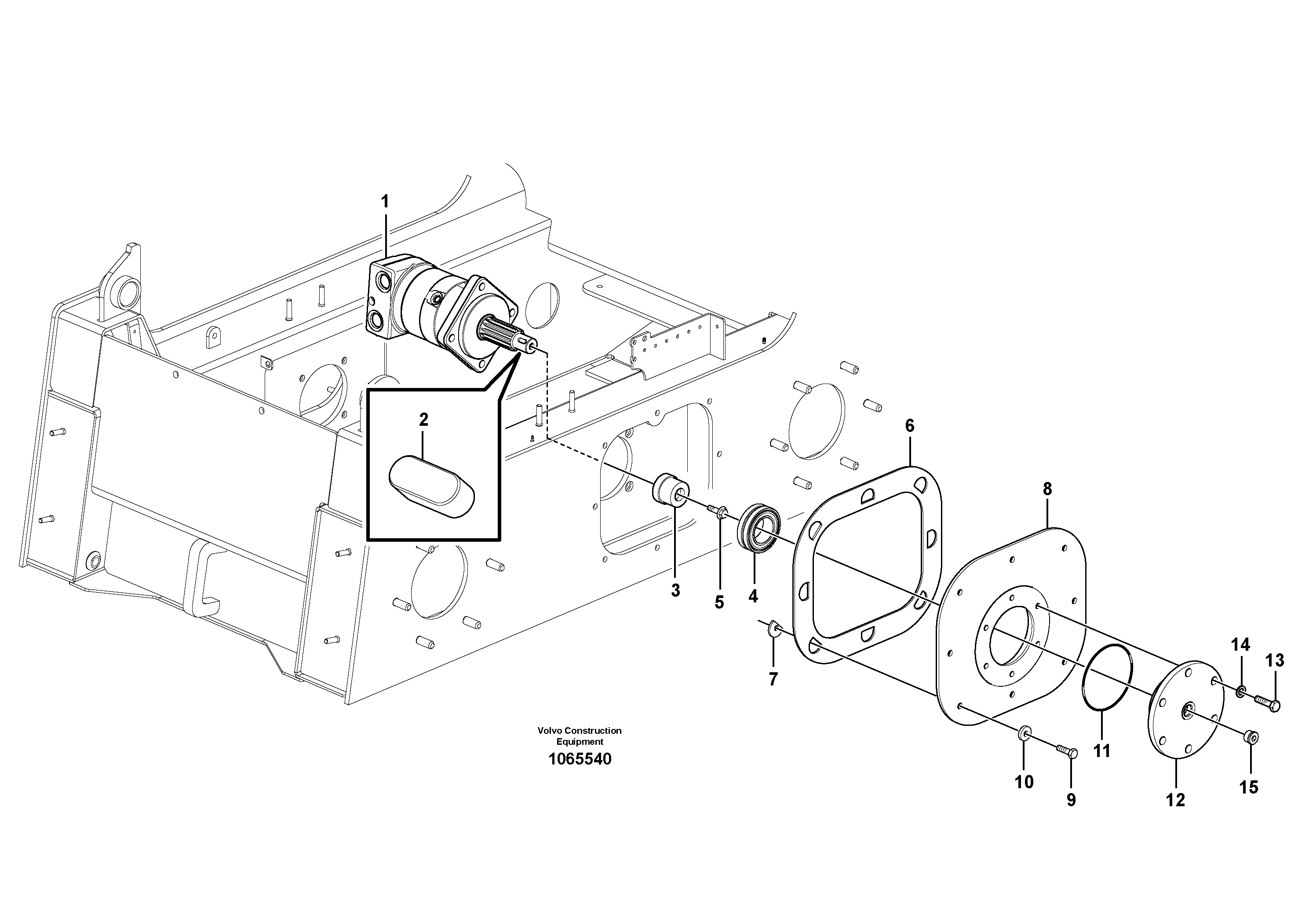 Test Hose VOE15645828 VOLVO
