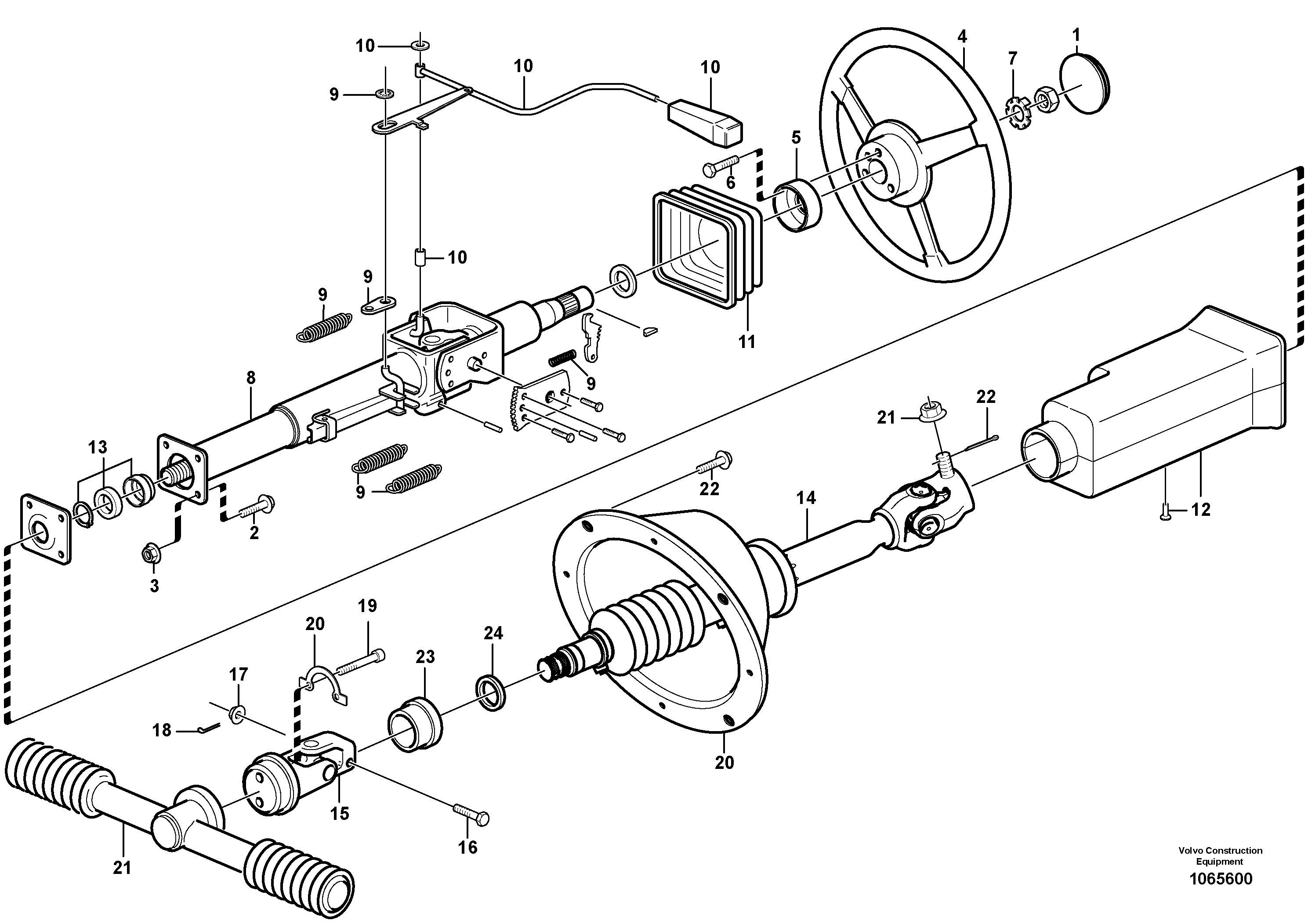 Split Pin VOE13907835 VOLVO