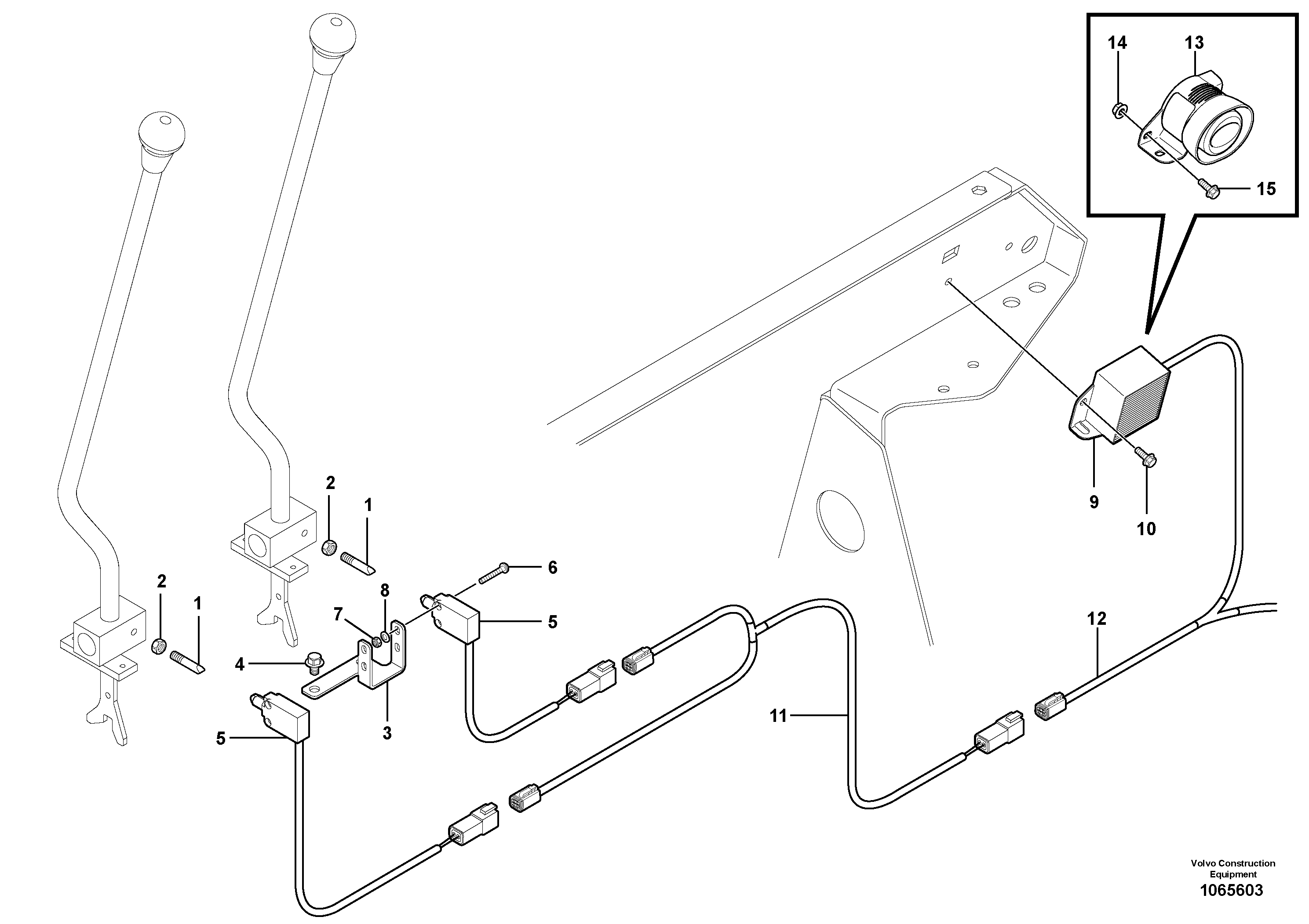 Support Leg VOE15645398 VOLVO