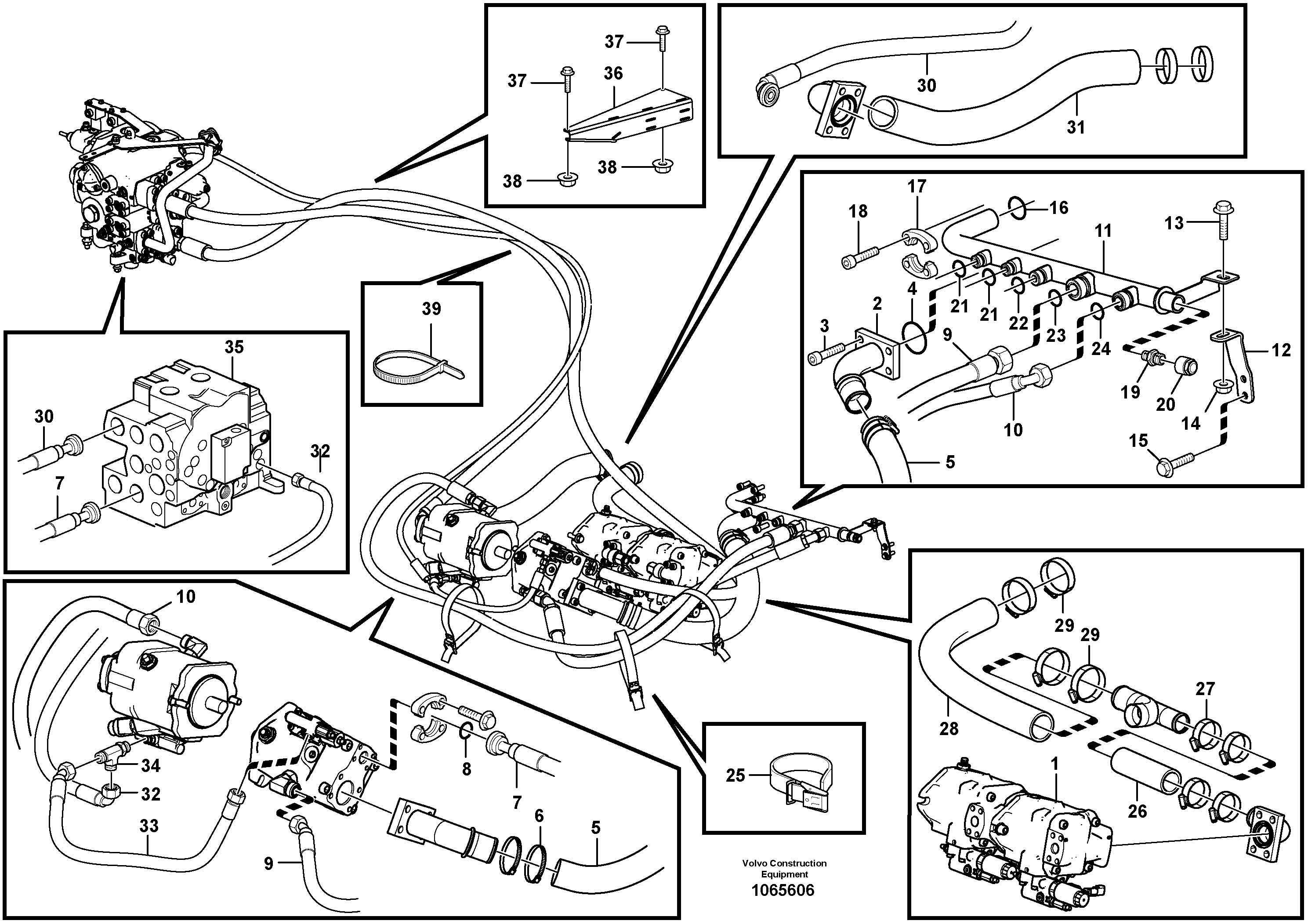 Bracket VOE15157342 VOLVO