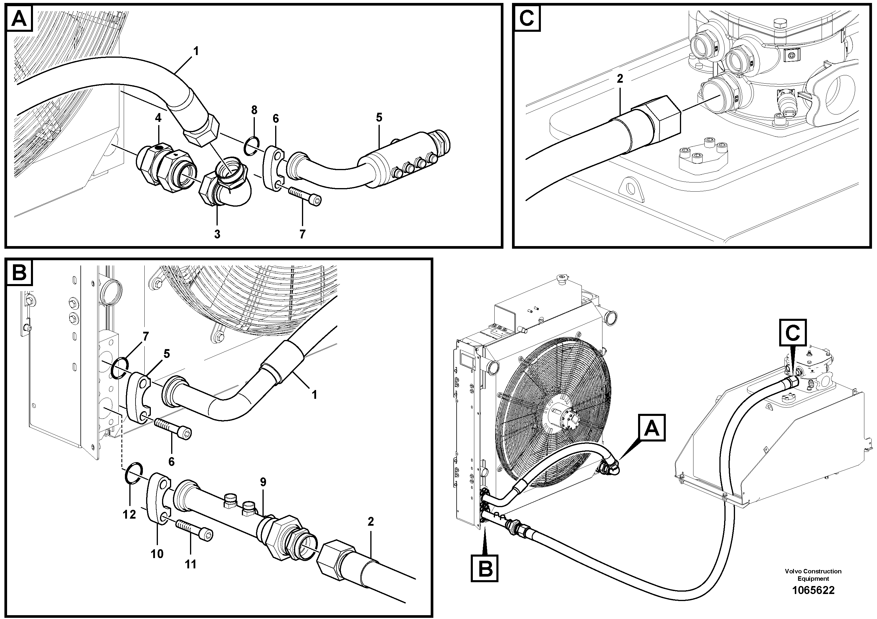 Front Inlet RM/VOE14153696 VOLVO