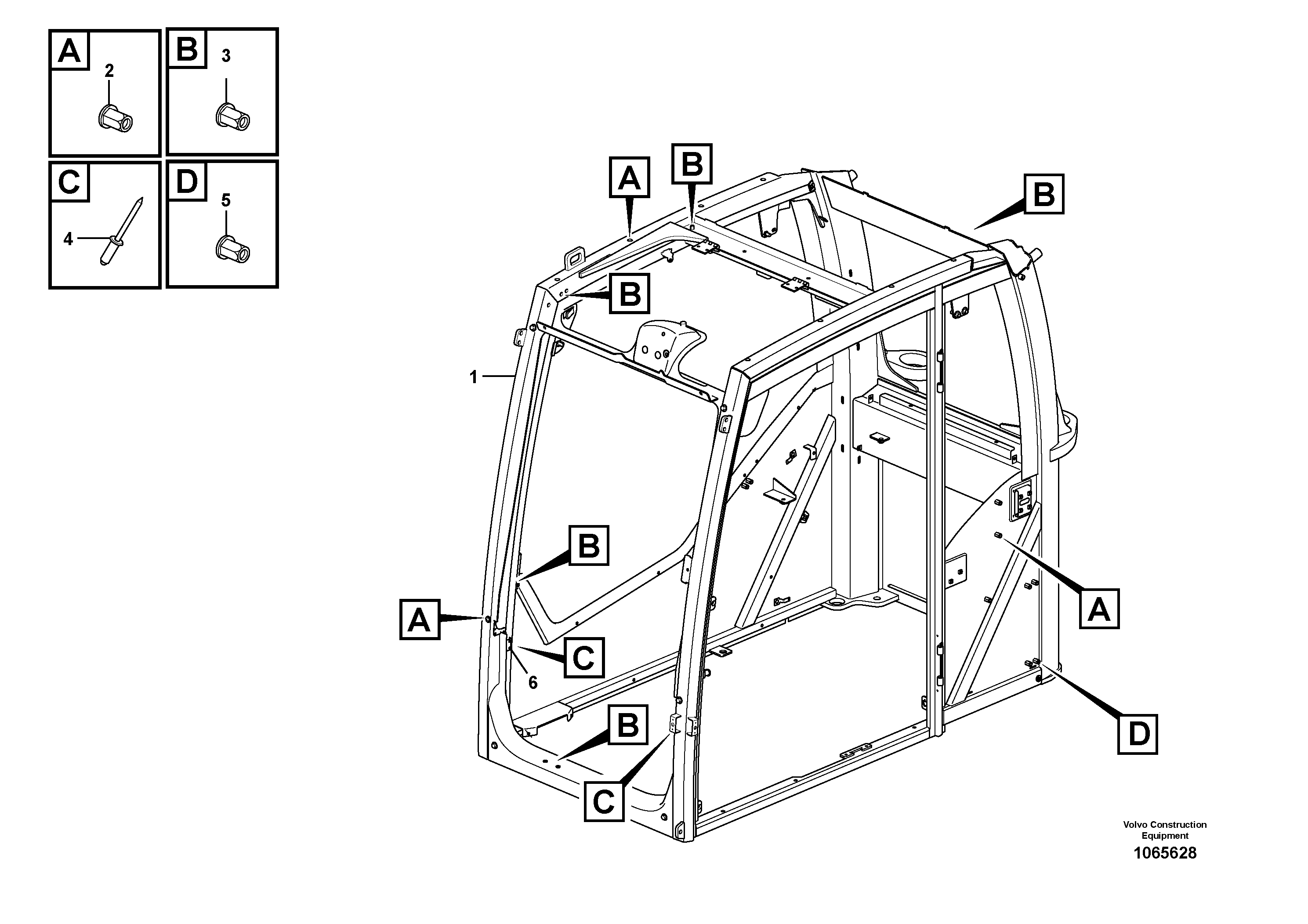 Cab Kit VOE942668 VOLVO