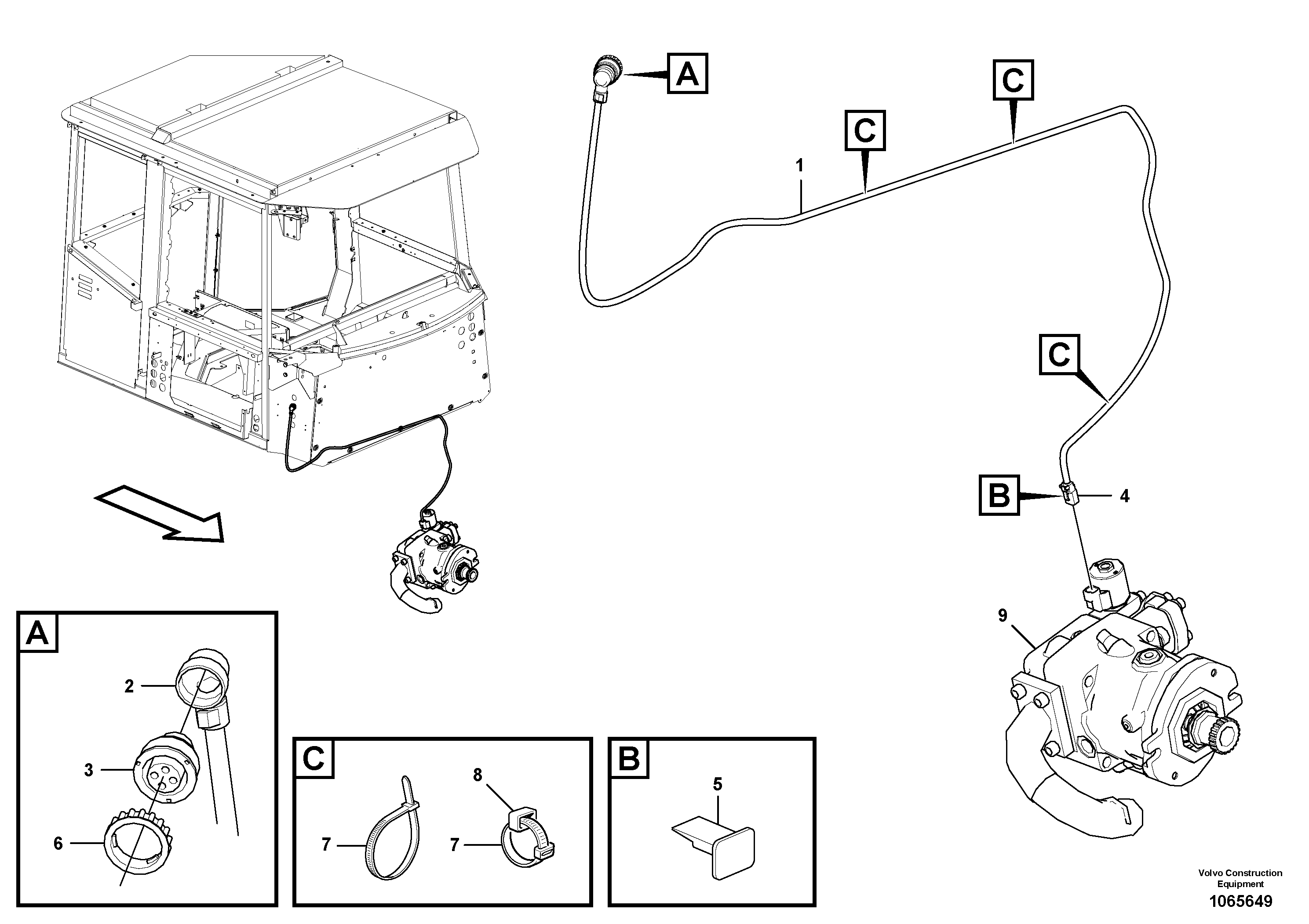 Support Leg VOE15199220 VOLVO