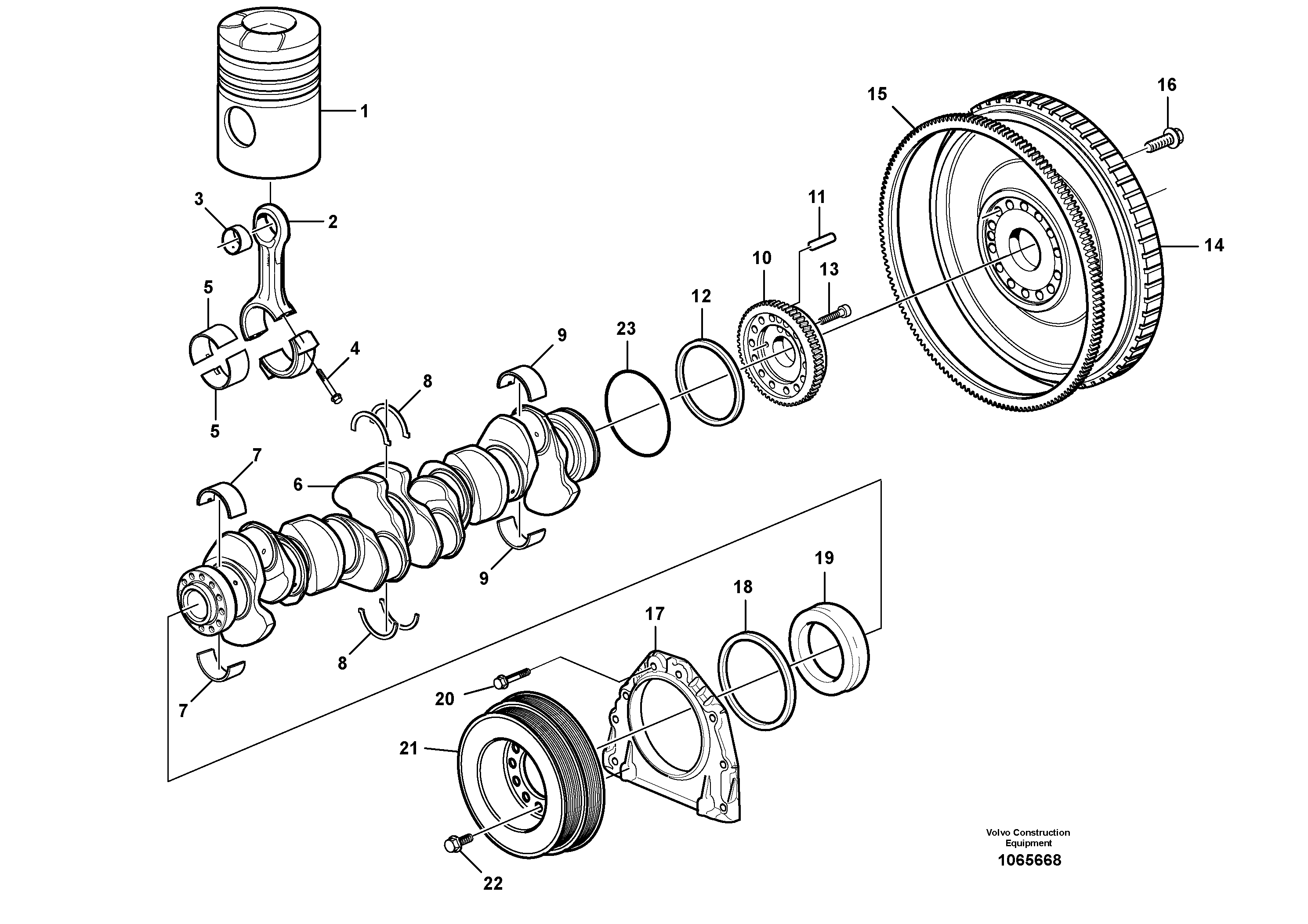 Overdrive VOE20700490 VOLVO