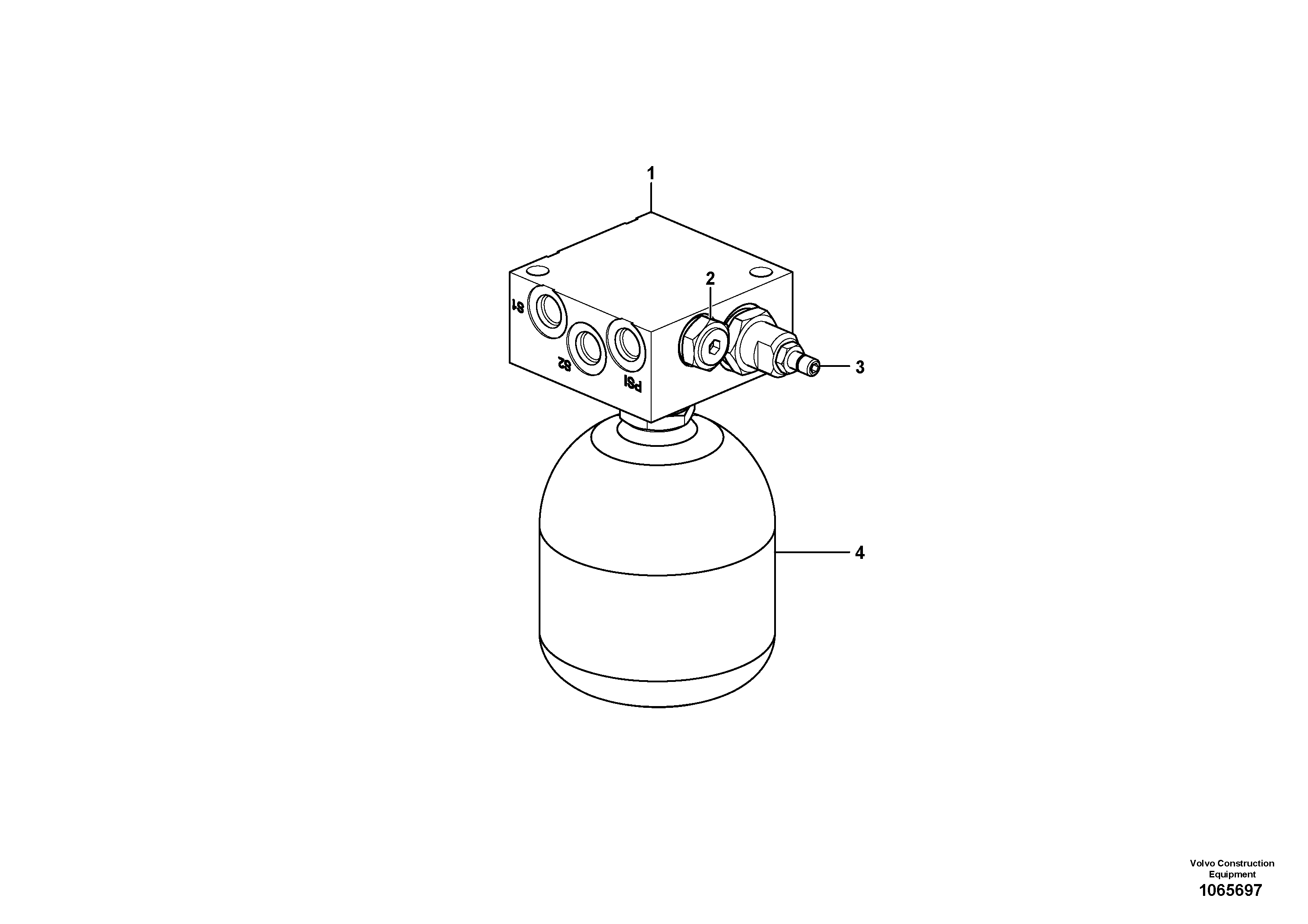 Adapter VOE15094172 VOLVO