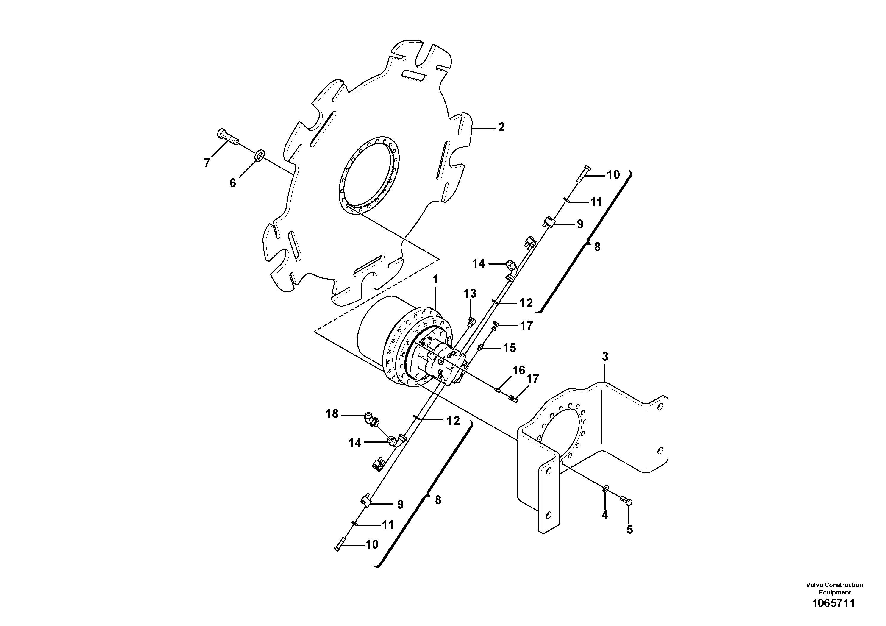 Opr Cylinder RM43908326 VOLVO