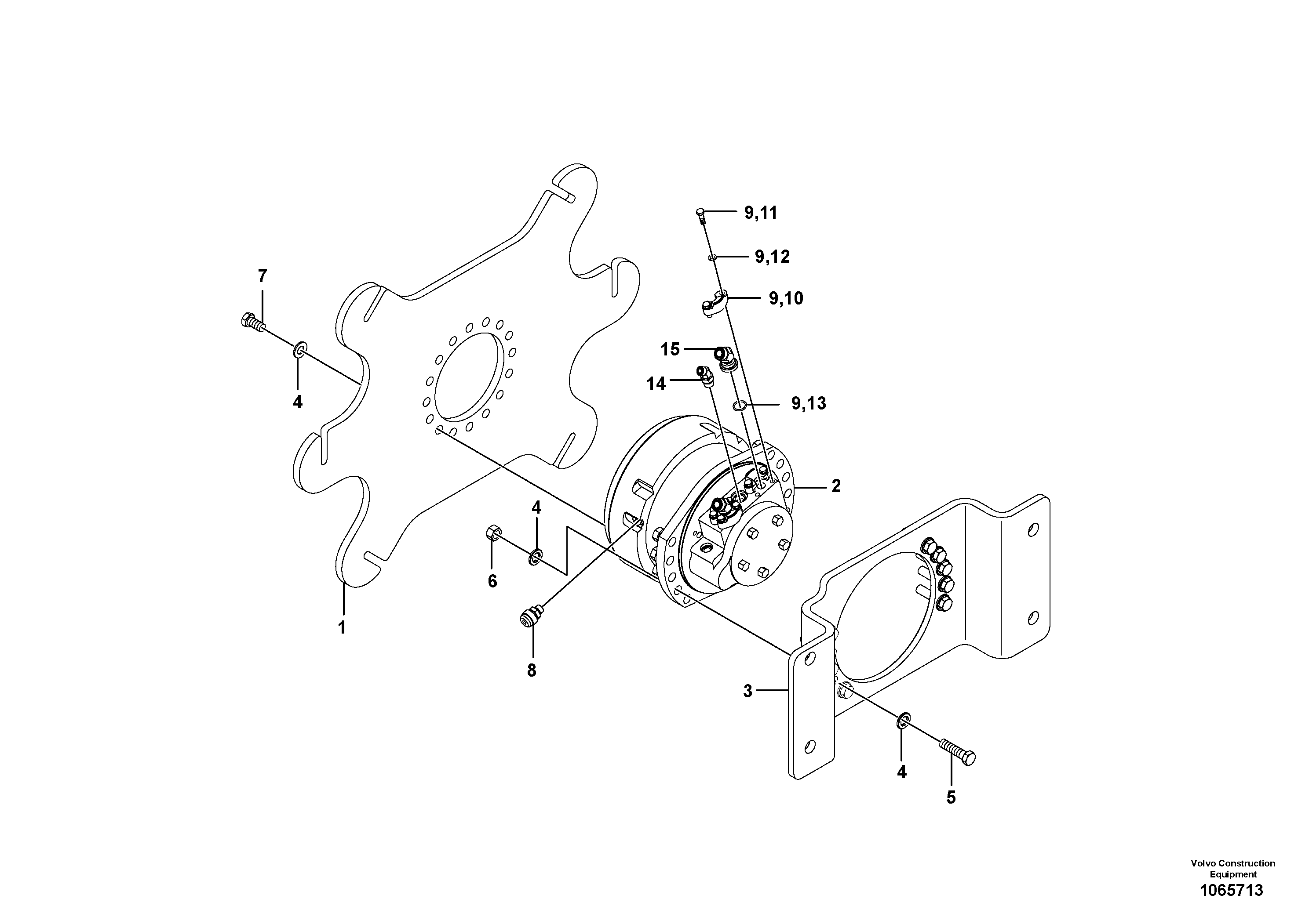 Balancer gasket RM46673752 VOLVO
