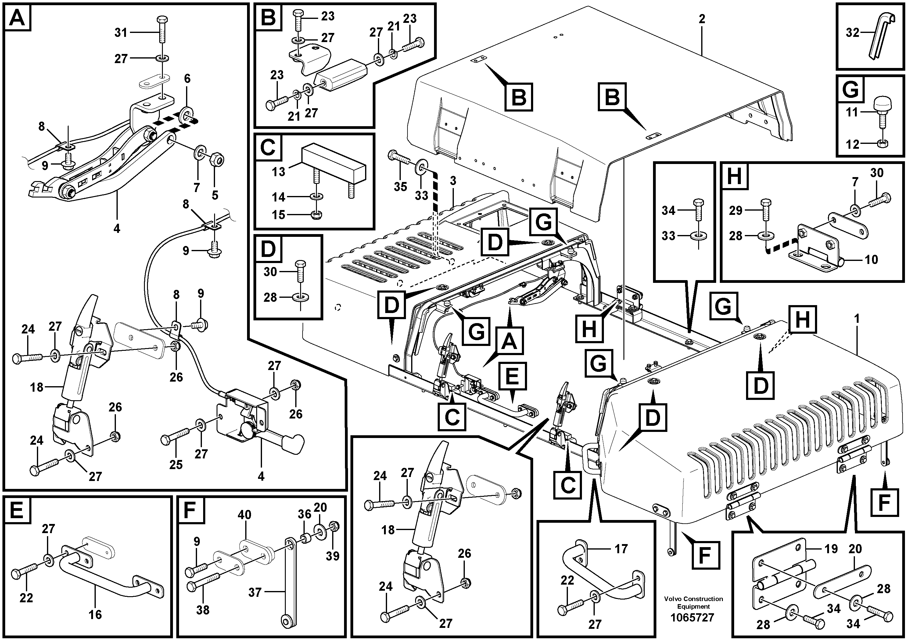 Locking Plate VOE14609587 VOLVO