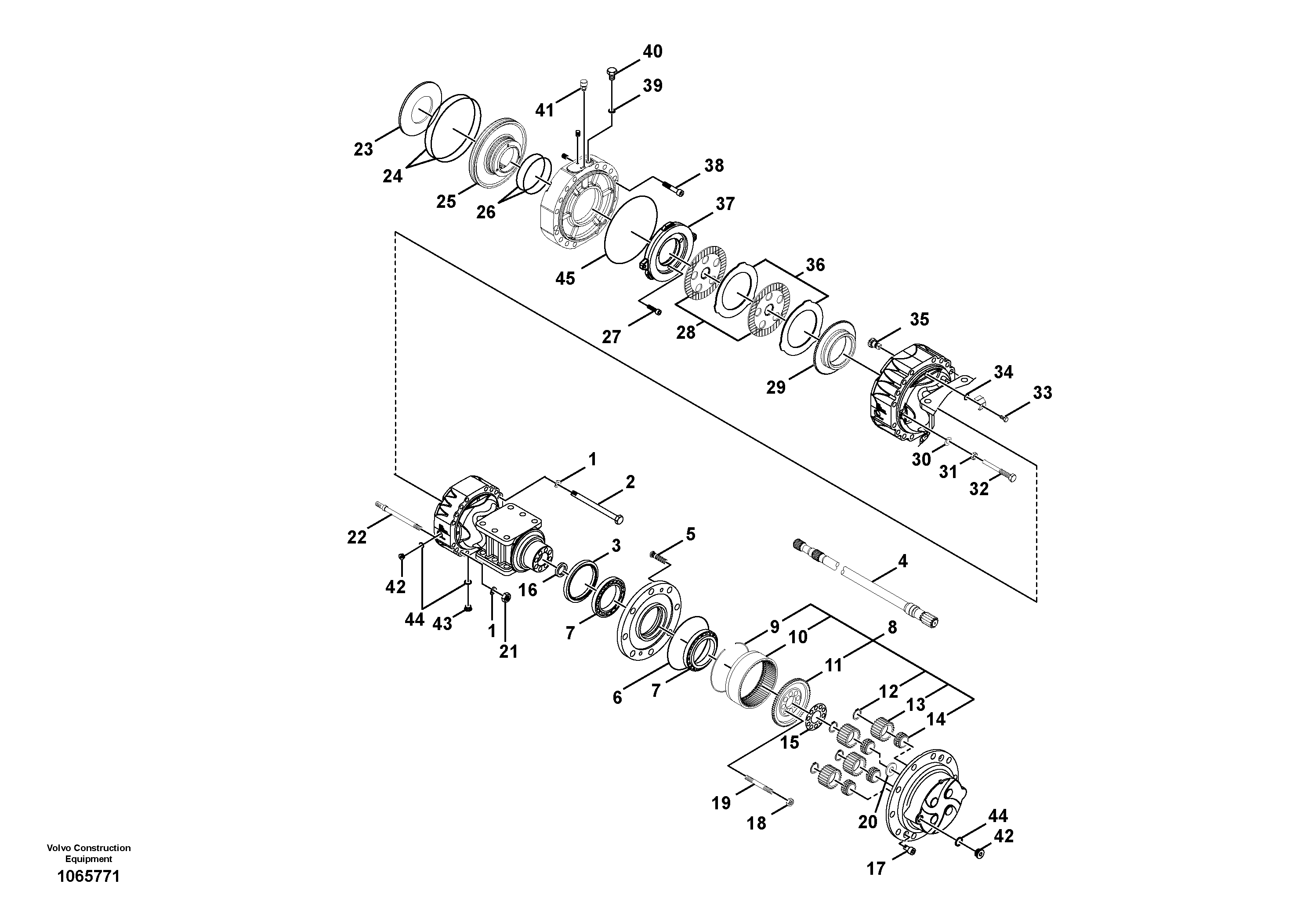 Brake Disc RM/VOE17442901 VOLVO