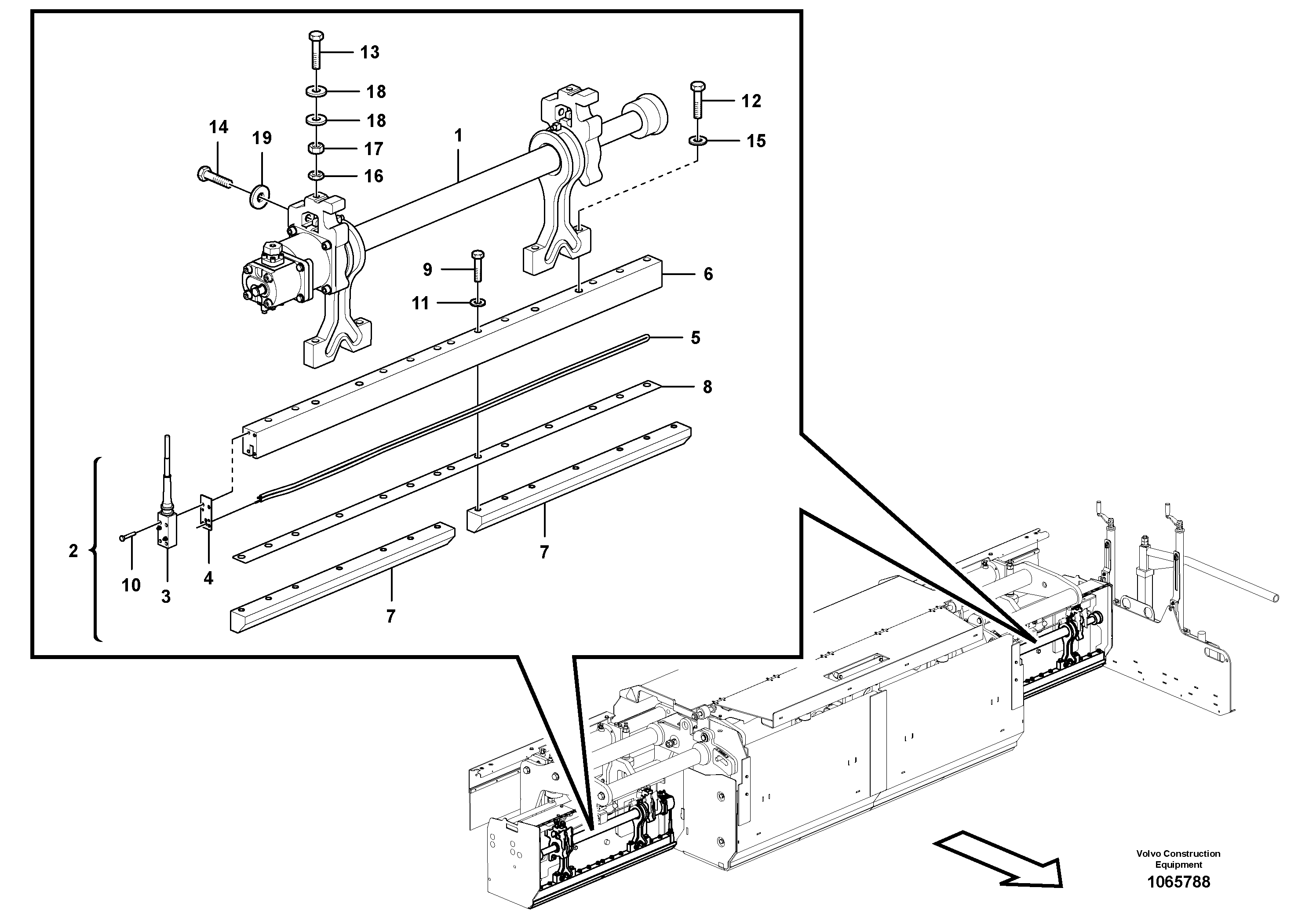 Sensor, position RM80827595 VOLVO