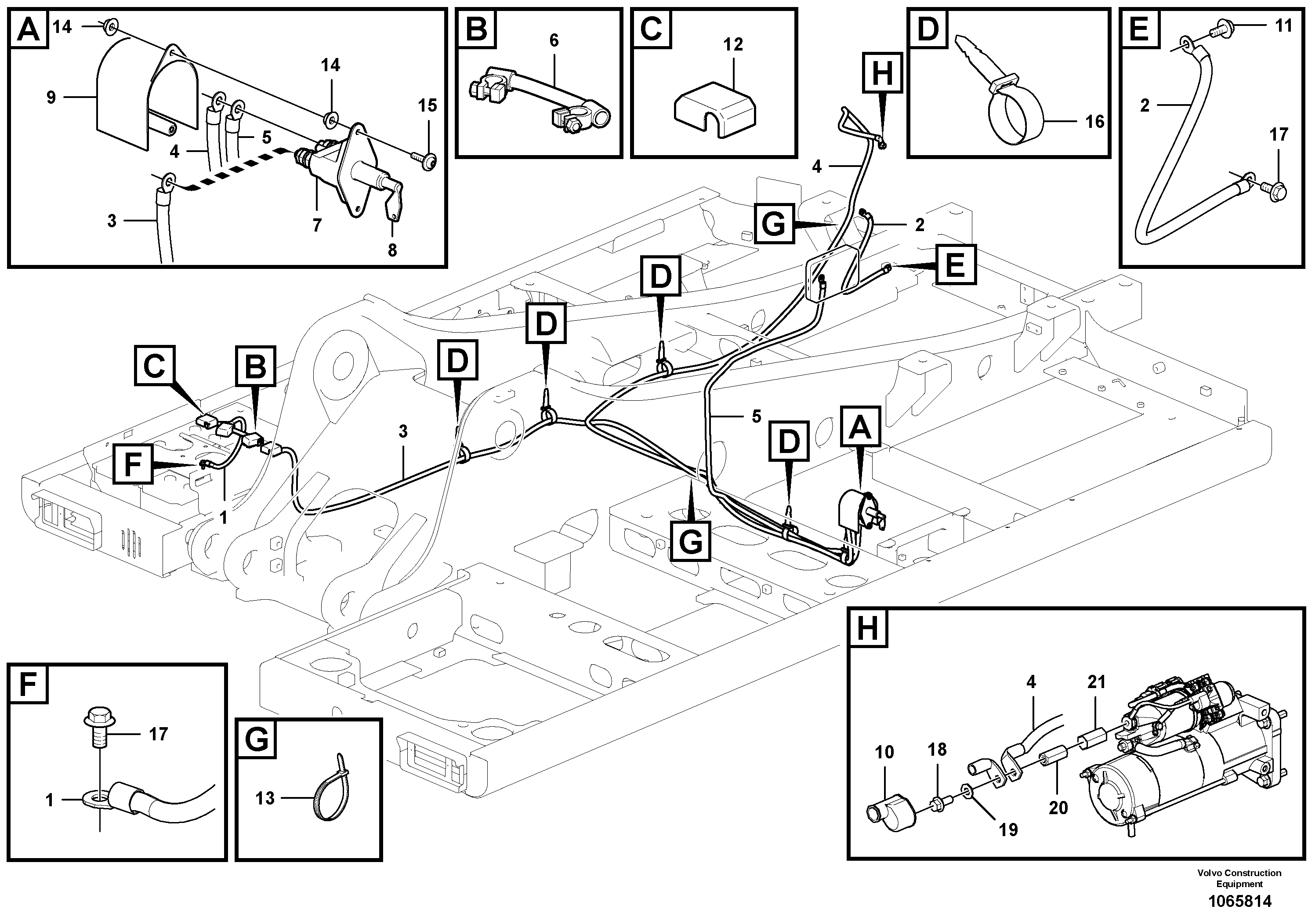 Brush Bearing VOE14613115 VOLVO