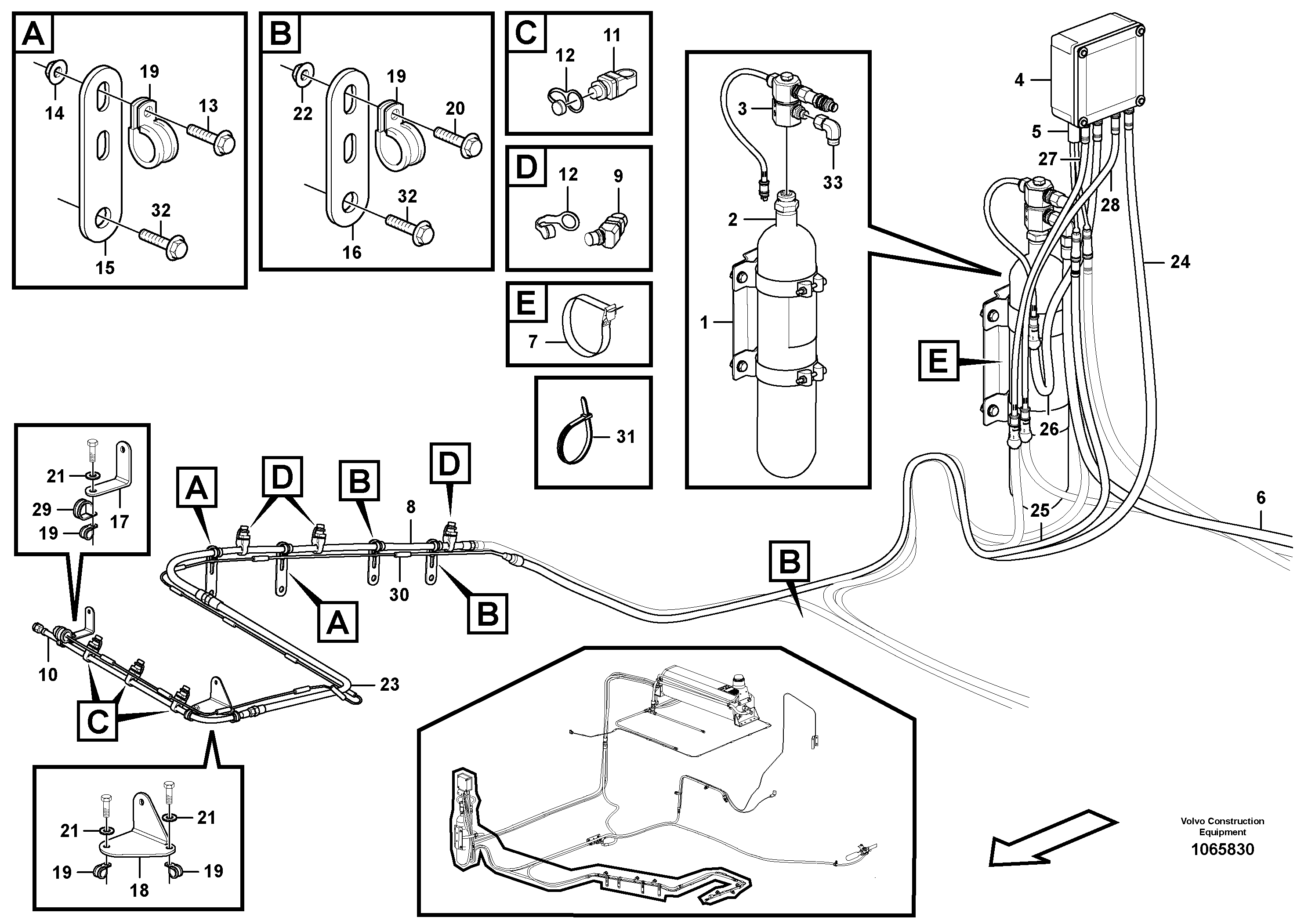 Water pump ger VOE16625152 VOLVO