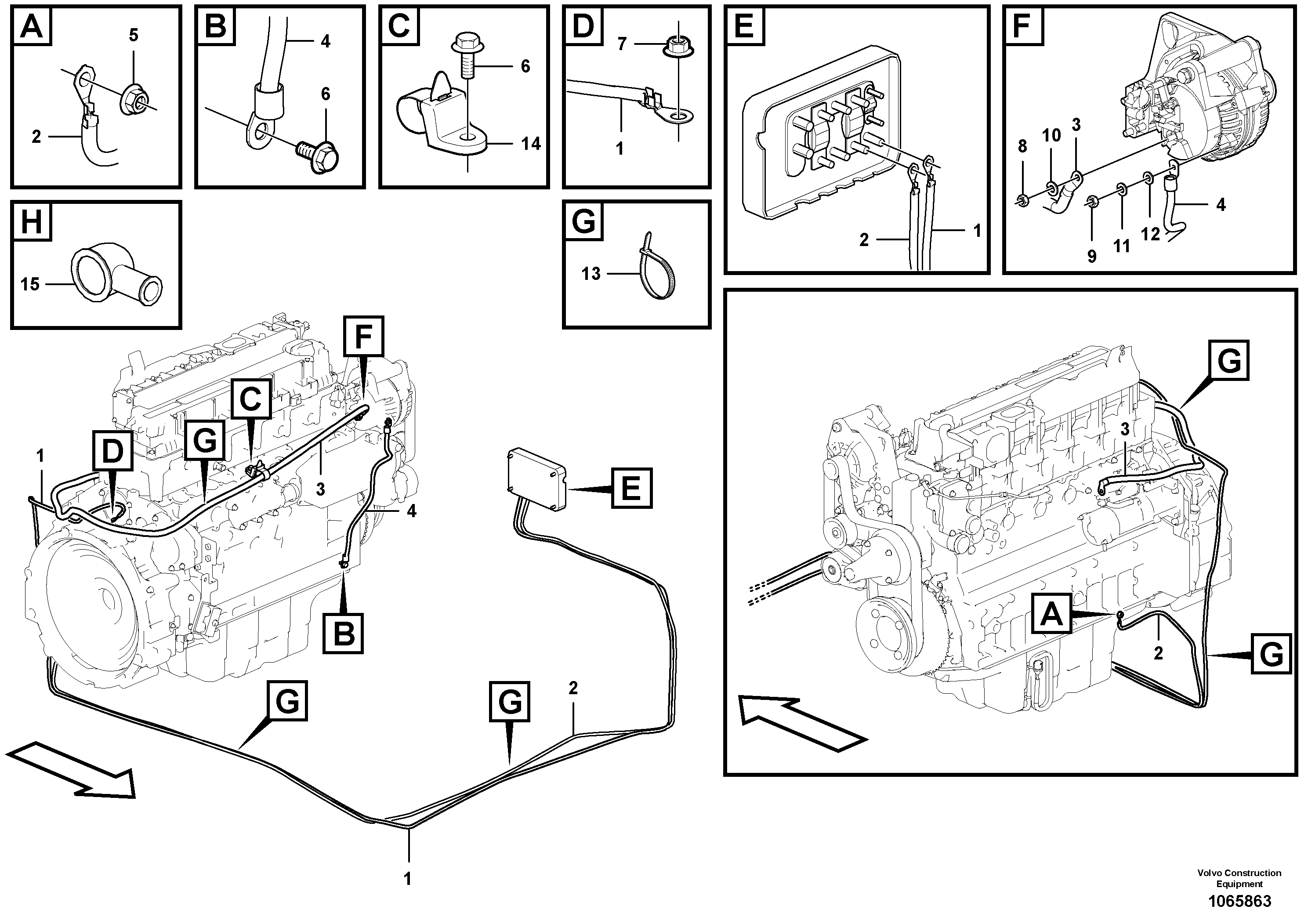 Radio Support VOE14618381 VOLVO