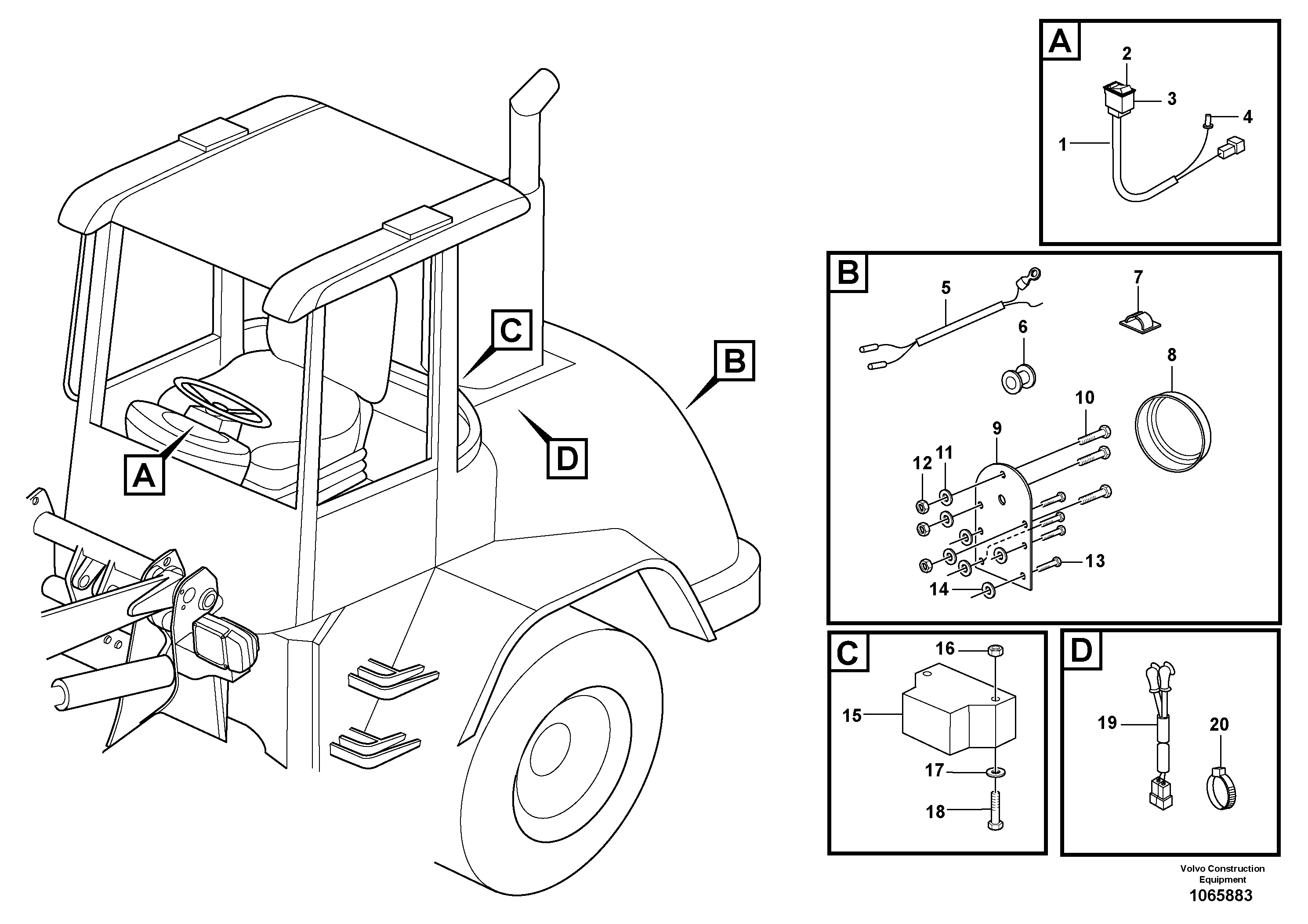 Support Leg VOE15214408 VOLVO