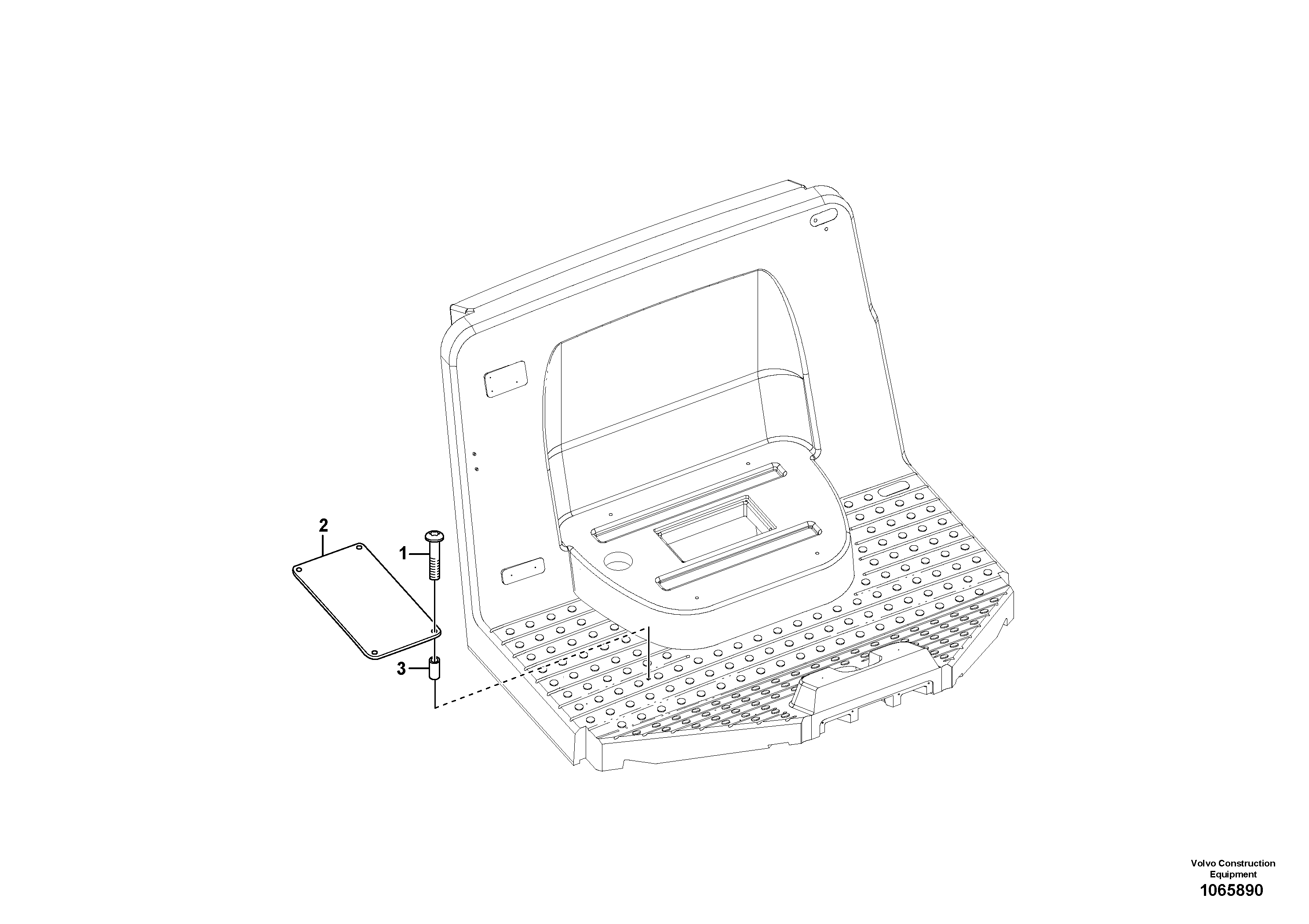 Mounting Plate, RM13156898 VOLVO