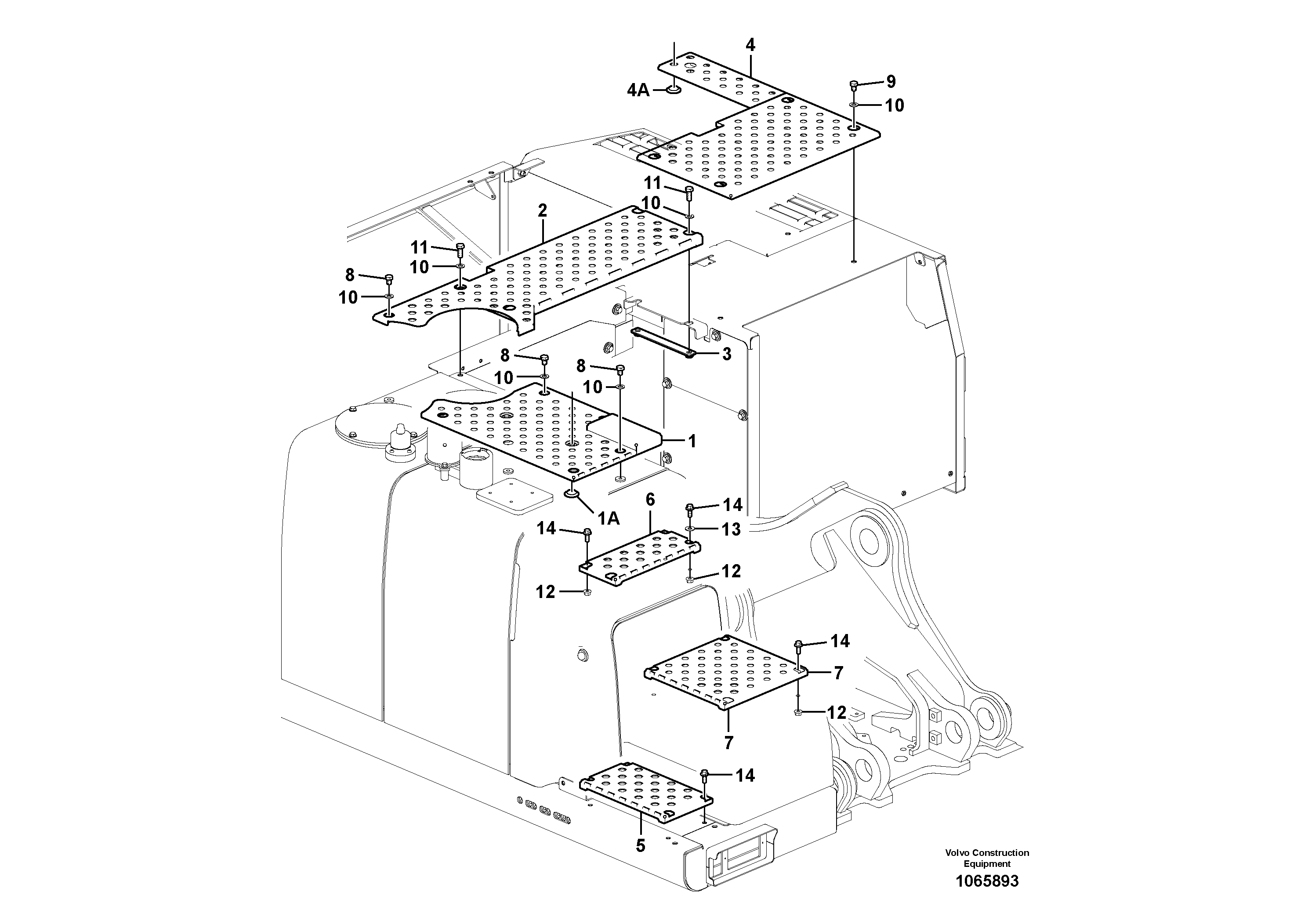 Lub System VOE14601280 VOLVO