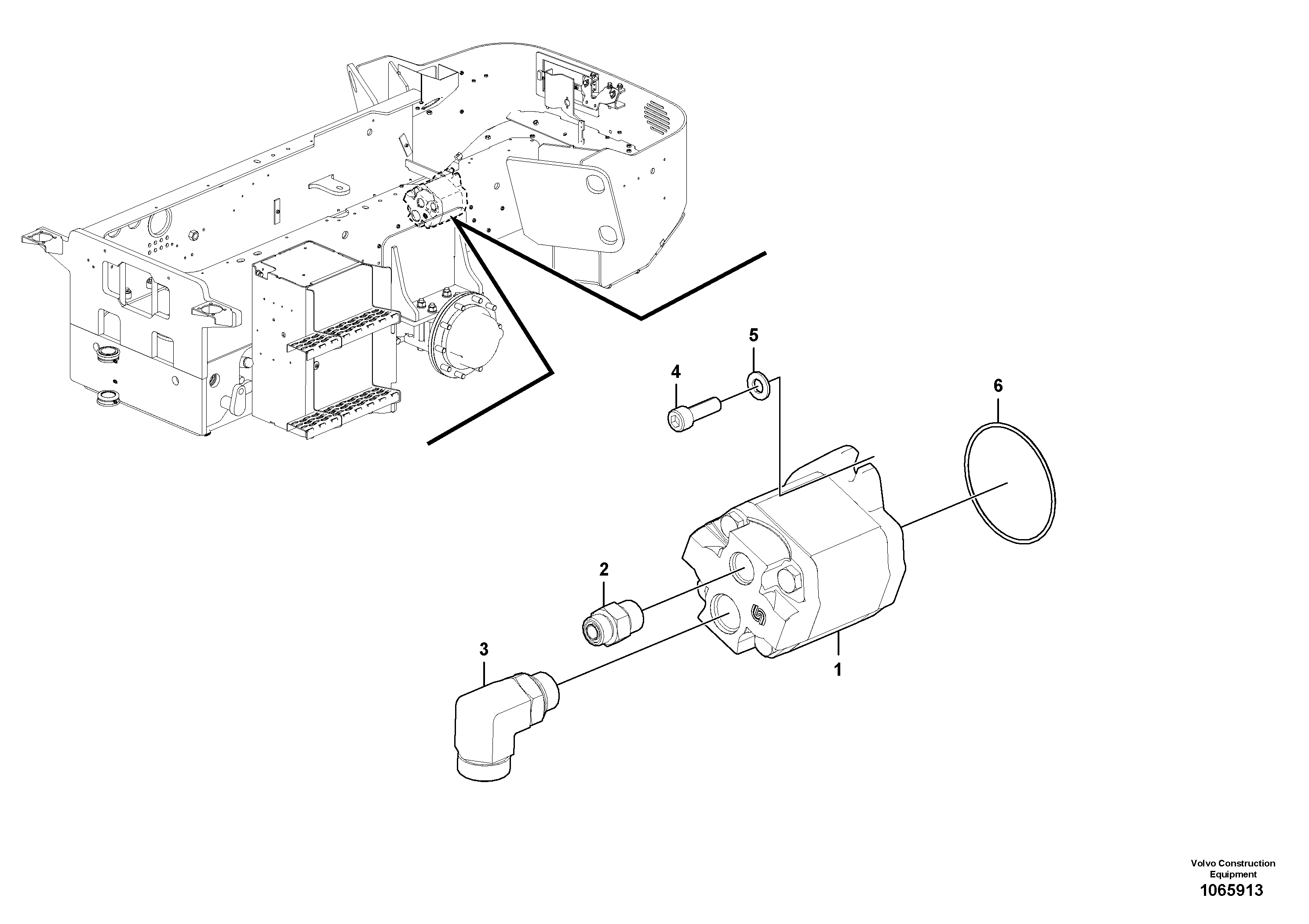 For upper engine part RM46653770 VOLVO