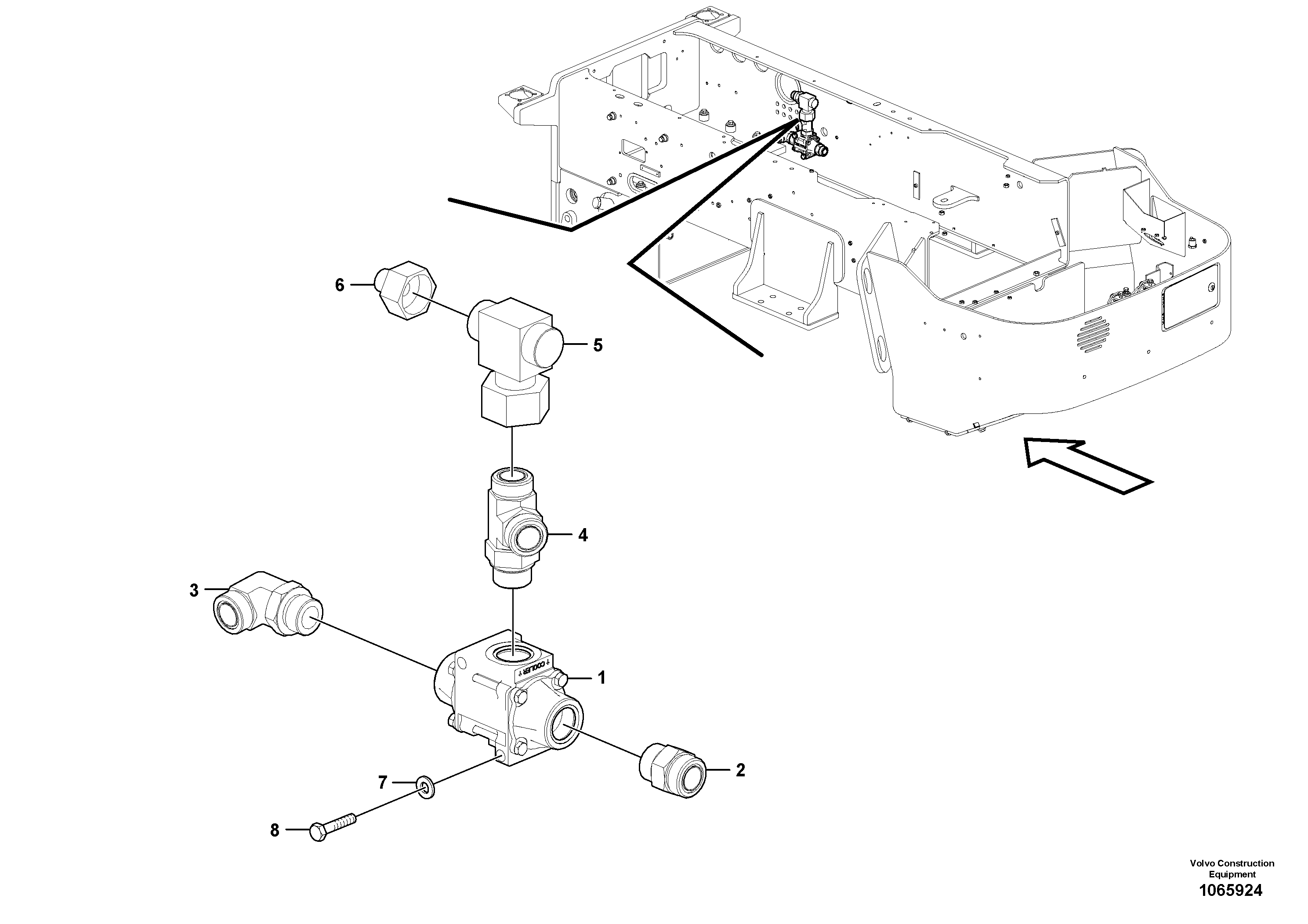 Adapter Kit RM13080106 VOLVO
