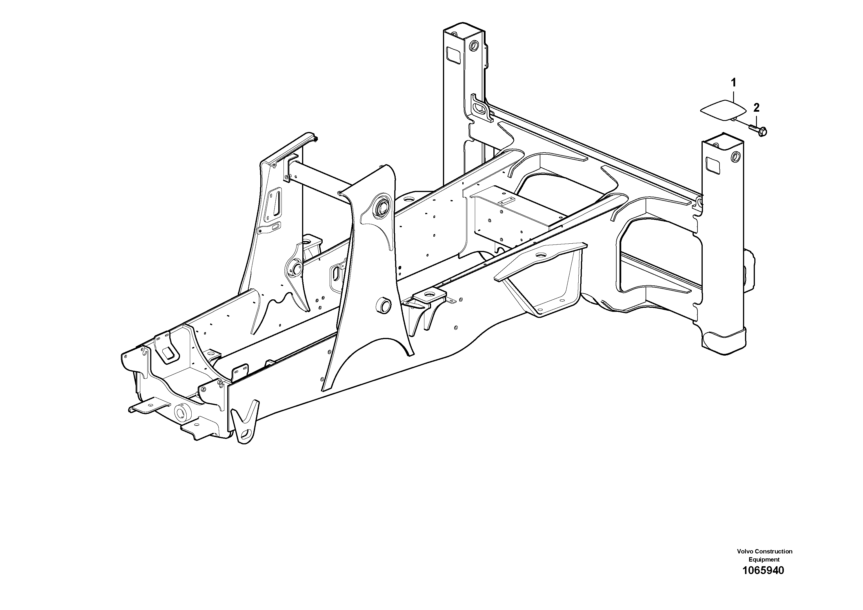 Spring VOE16210526 VOLVO
